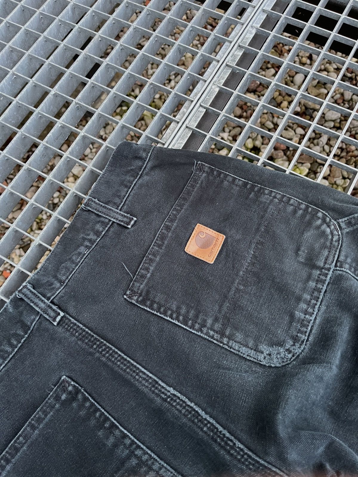 Carhartt Vintage 90s Carhartt Cargo Baggy Work Dungaree Pants Jeans Size US 34 / EU 50 - 3 Thumbnail