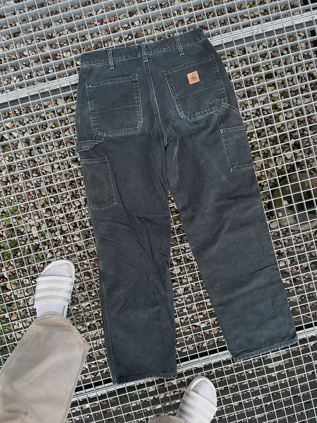 Carhartt Vintage 90s Carhartt Cargo Baggy Work Dungaree Pants Jeans Size US 34 / EU 50 - 1 Thumbnail
