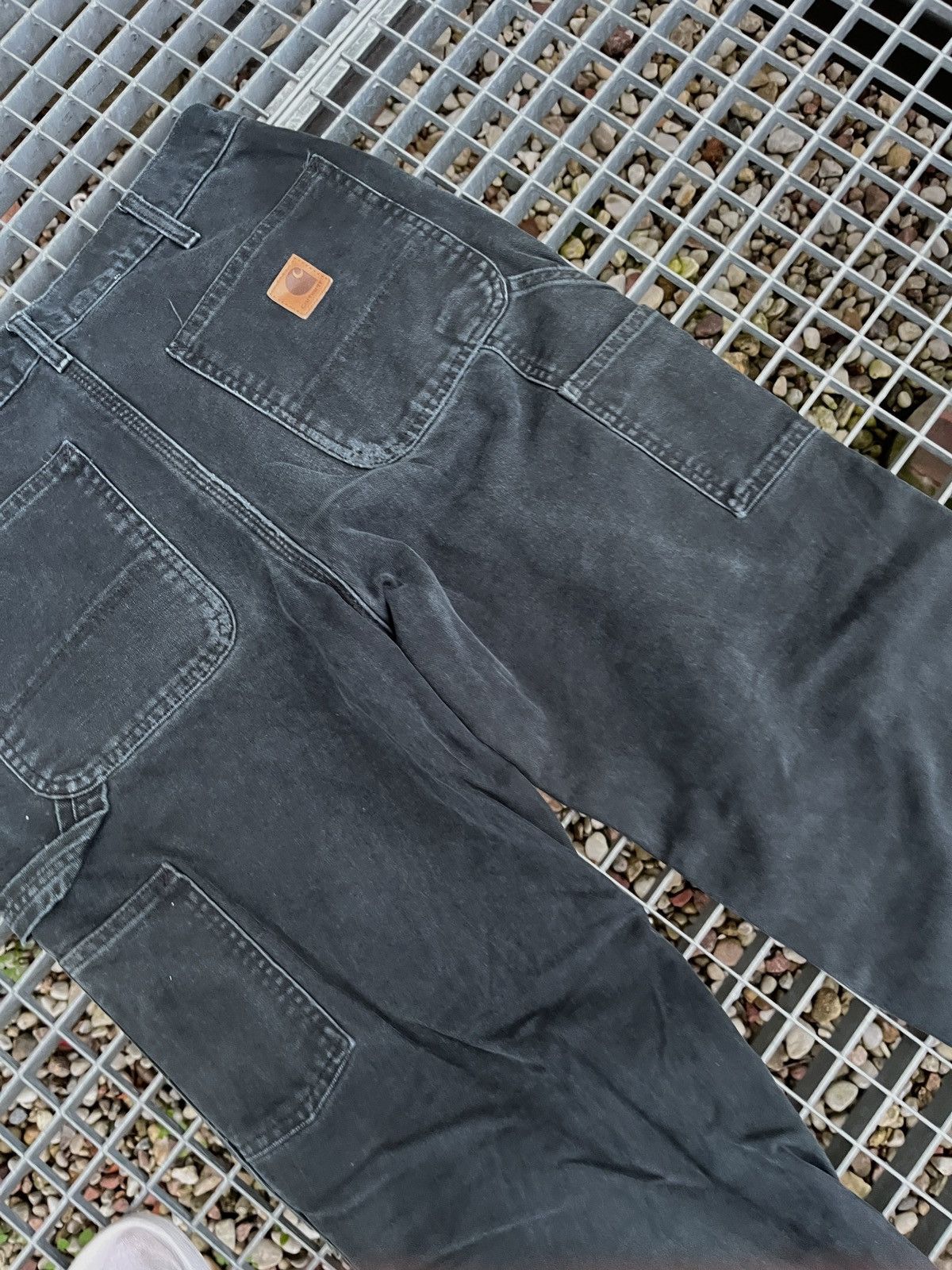 Carhartt Vintage 90s Carhartt Cargo Baggy Work Dungaree Pants Jeans Size US 34 / EU 50 - 4 Thumbnail