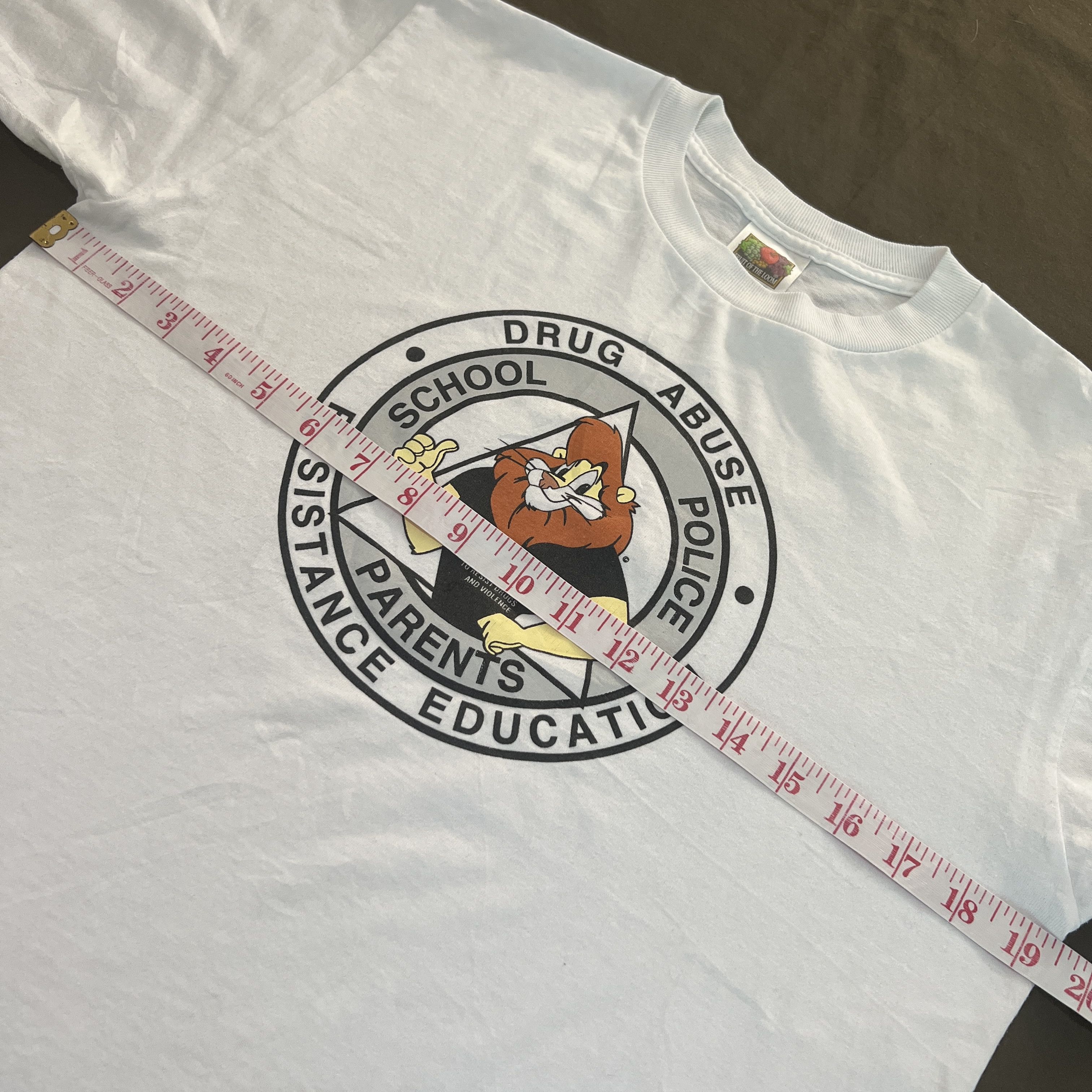 D.A.R.E Vintage Y2K DARE Drugs Abuse Promo Tee M Size US M / EU 48-50 / 2 - 5 Thumbnail