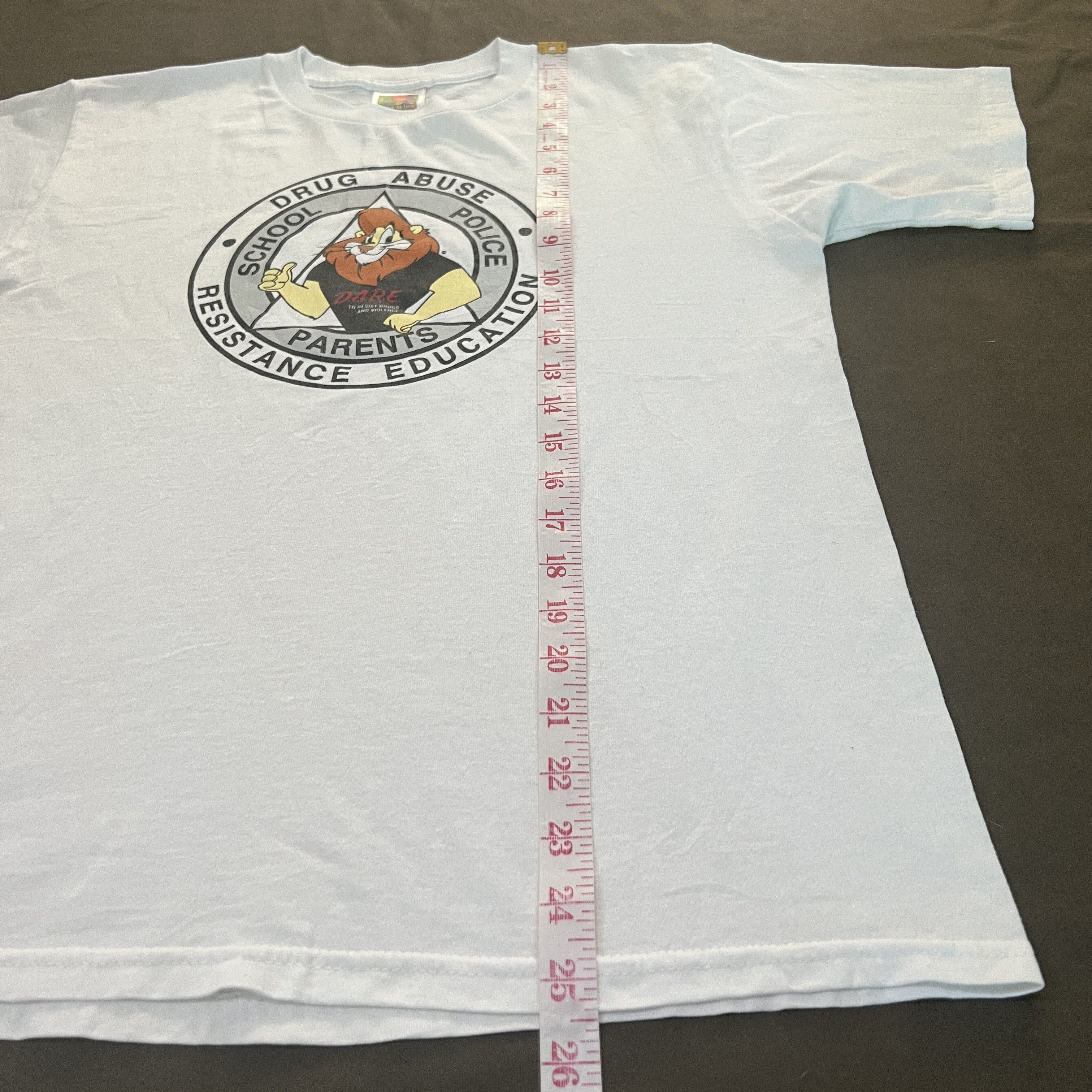 D.A.R.E Vintage Y2K DARE Drugs Abuse Promo Tee M Size US M / EU 48-50 / 2 - 6 Thumbnail