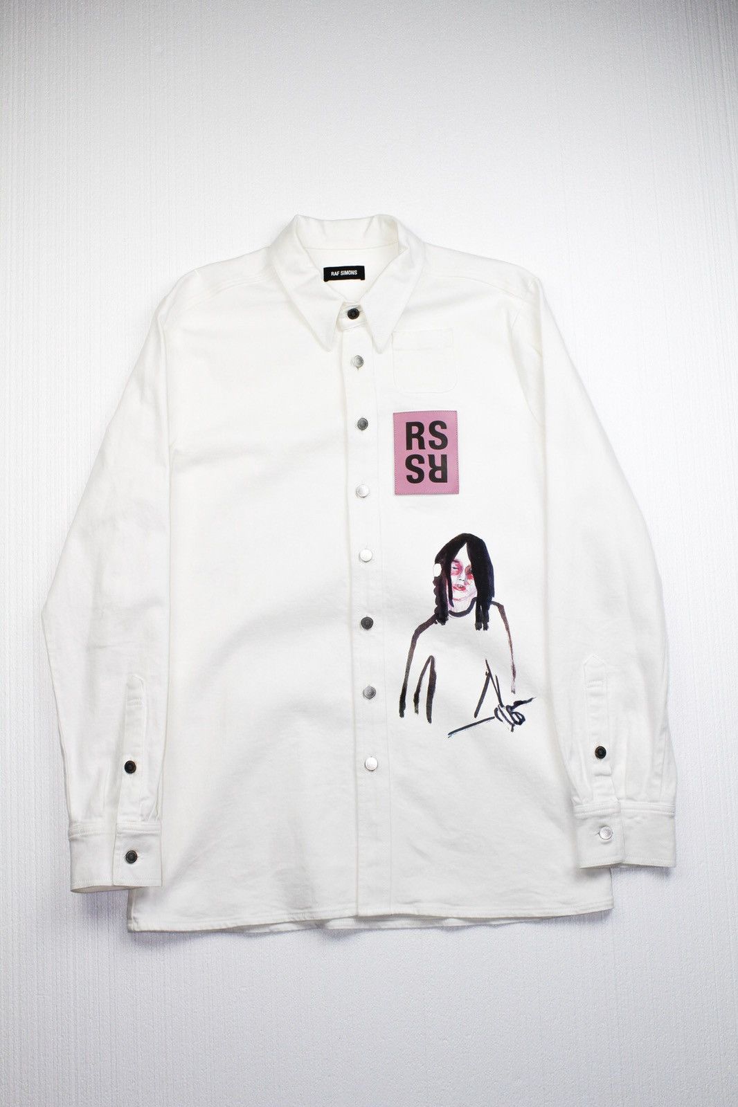 Raf Simons Guitar Boy Jean Shirt Size US L / EU 52-54 / 3 - 1 Thumbnail