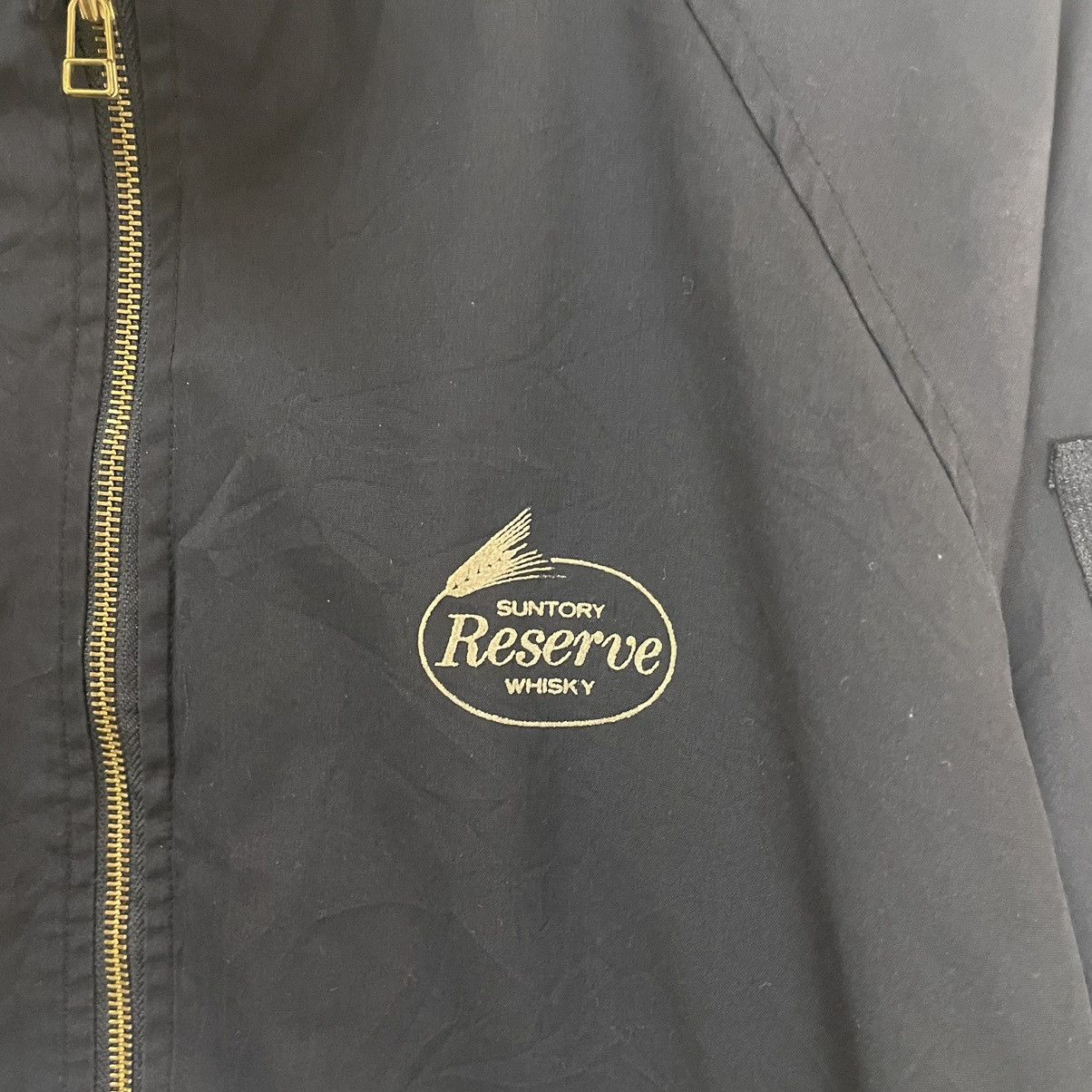 Japanese Brand × Vintage 💥 Suntory Boss Coffee Big Logo Zipper Worker Jacket Size US M / EU 48-50 / 2 - 5 Thumbnail