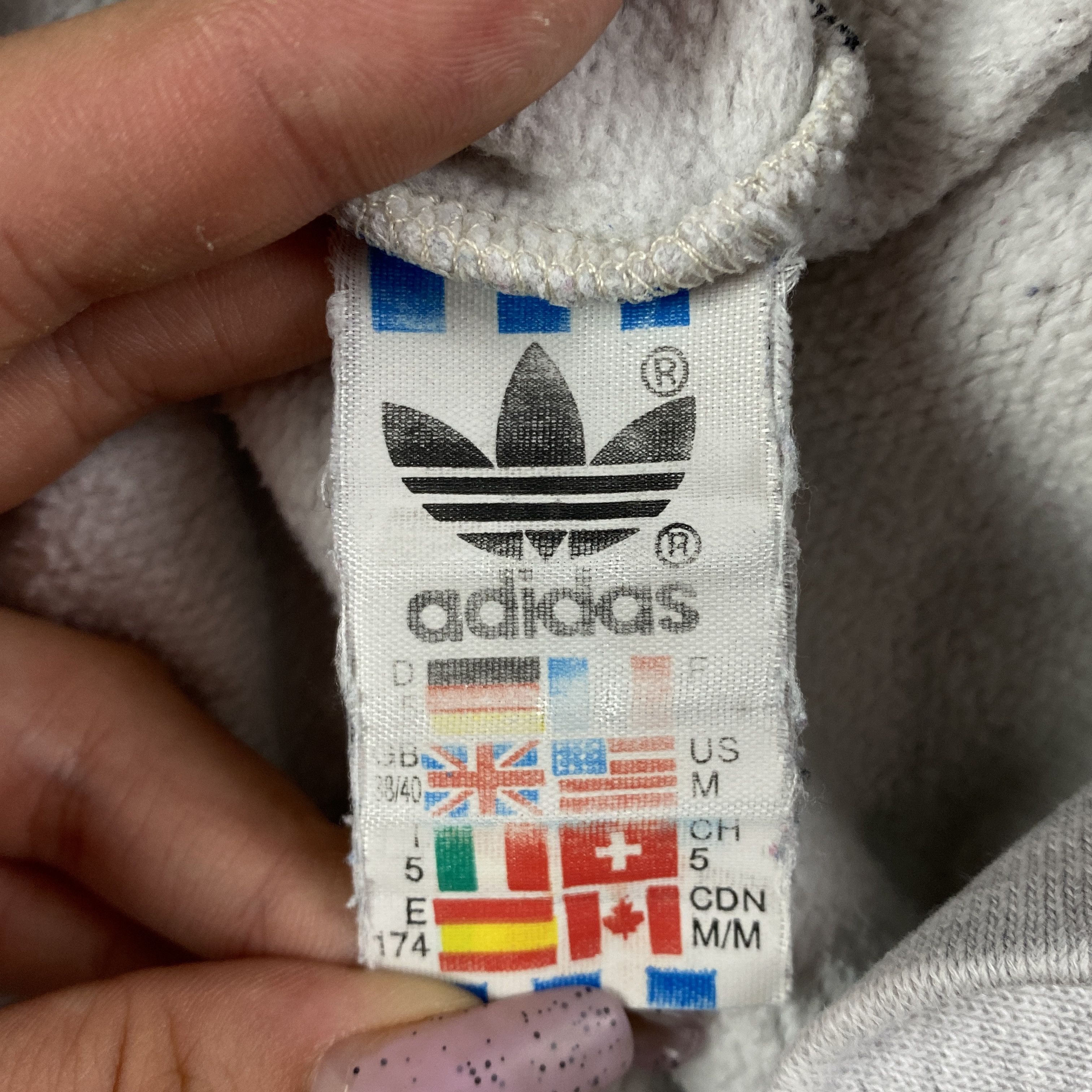 Adidas × Vintage Men’s Sweatshirt Adidas Original Vintage Size M Size US M / EU 48-50 / 2 - 8 Thumbnail