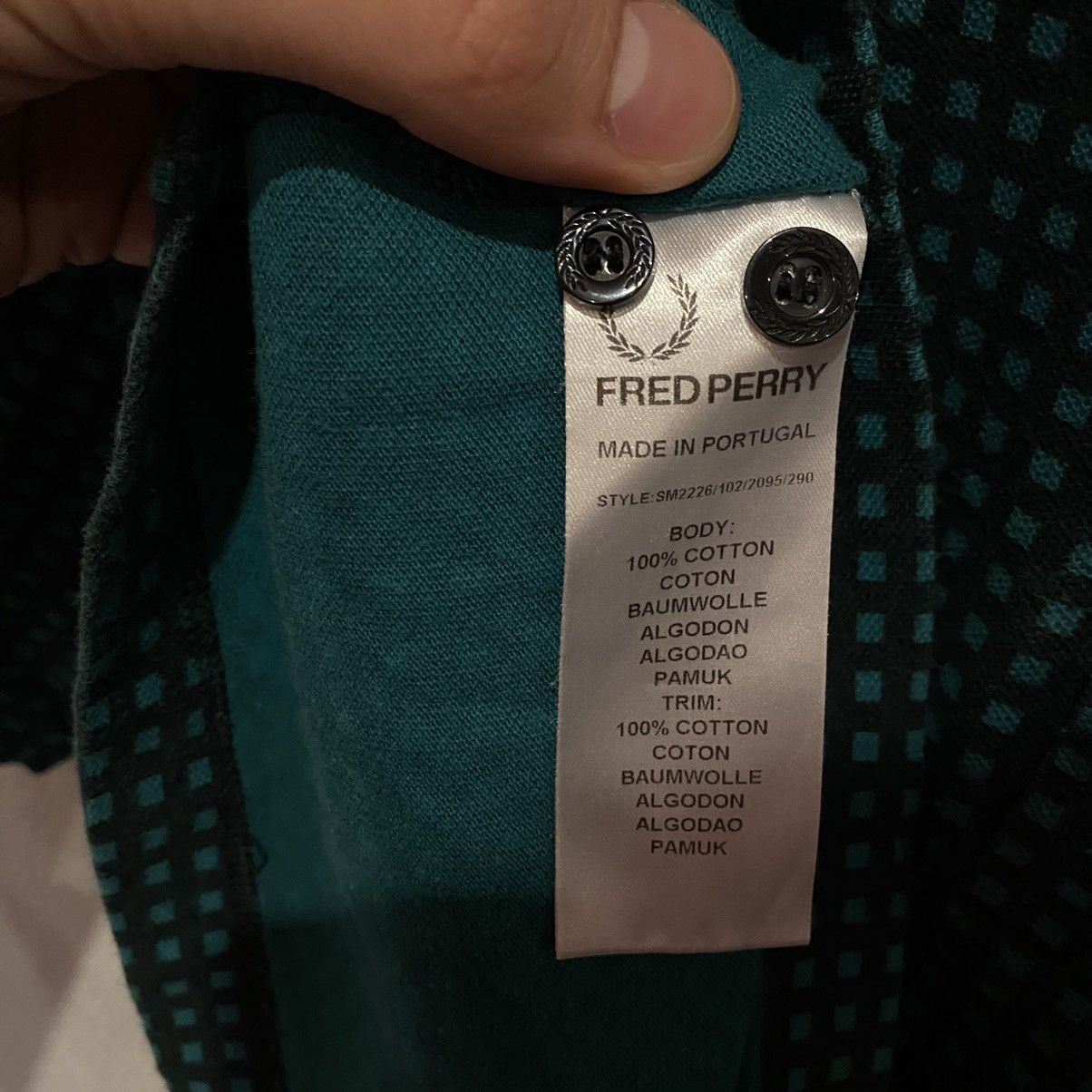Fred Perry × Raf Simons Raf Simons Fred Perry Polo Shirt Size M / US 6-8 / IT 42-44 - 5 Thumbnail