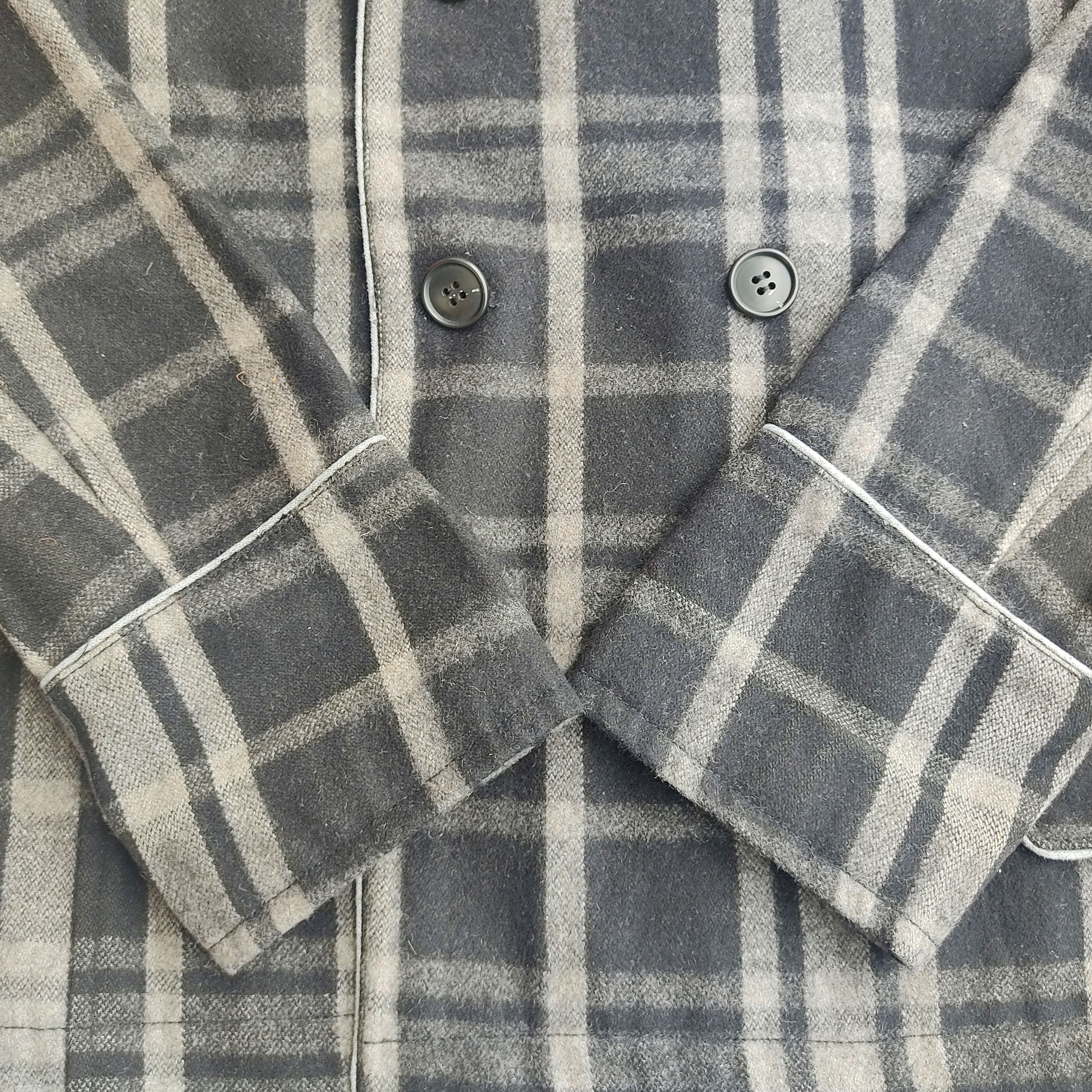 Japanese Brand Semantic Design Tartan Plaid Checkers Jackets Size US M / EU 48-50 / 2 - 8 Thumbnail
