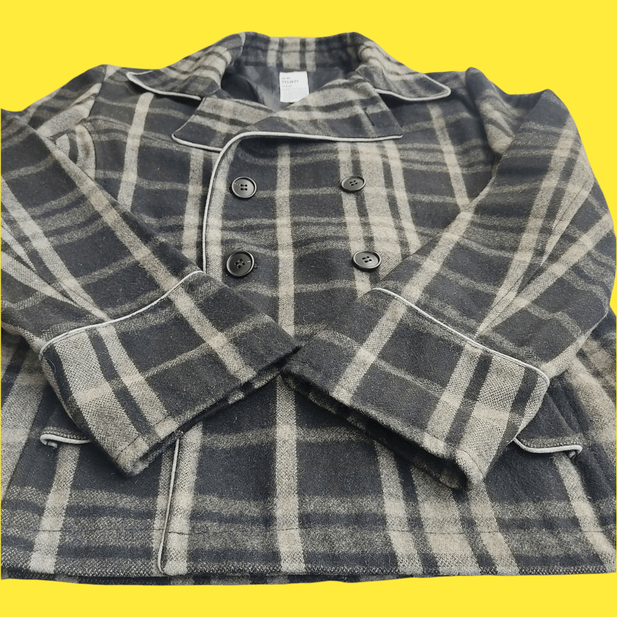 Japanese Brand Semantic Design Tartan Plaid Checkers Jackets Size US M / EU 48-50 / 2 - 7 Thumbnail
