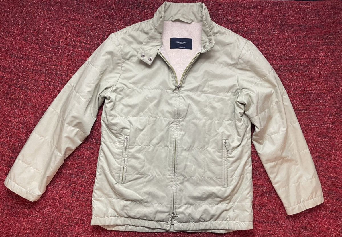Burberry × Designer × Vintage Burberry 2000s vintage quilted light-green jacket Size M / US 6-8 / IT 42-44 - 1 Thumbnail