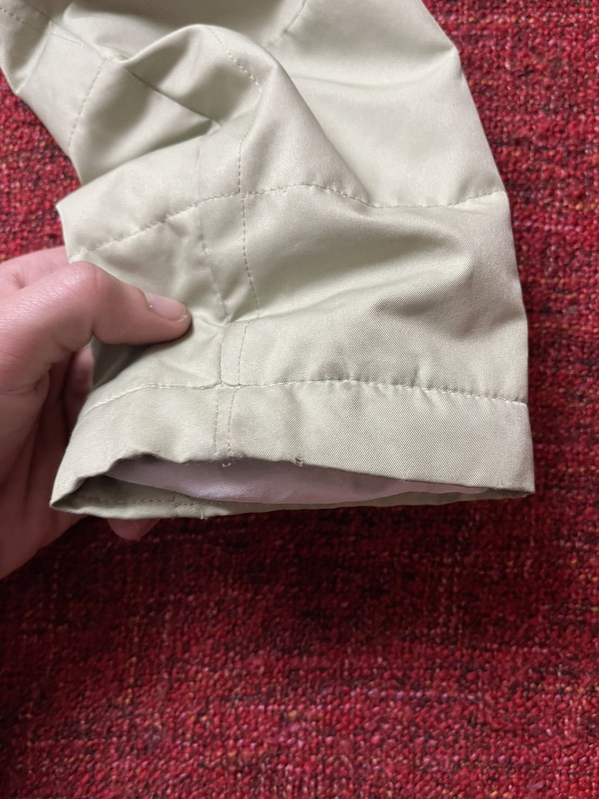 Burberry × Designer × Vintage Burberry 2000s vintage quilted light-green jacket Size M / US 6-8 / IT 42-44 - 11 Thumbnail