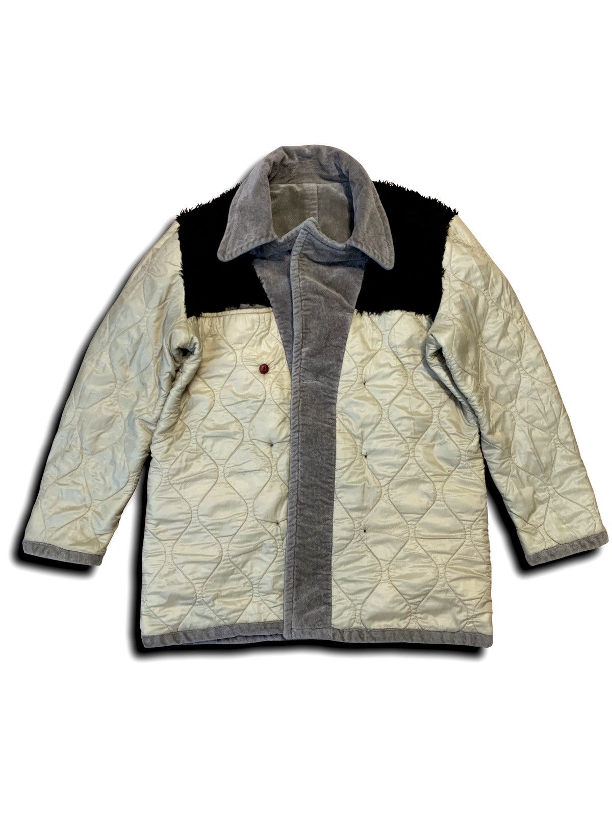 Diesel × Japanese Brand × Vintage 499$ Vintage Diesel Velvet Coat Made in Italy Size US XL / EU 56 / 4 - 4 Thumbnail