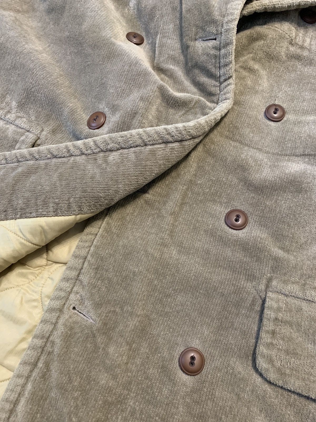 Diesel × Japanese Brand × Vintage 499$ Vintage Diesel Velvet Coat Made in Italy Size US XL / EU 56 / 4 - 9 Thumbnail