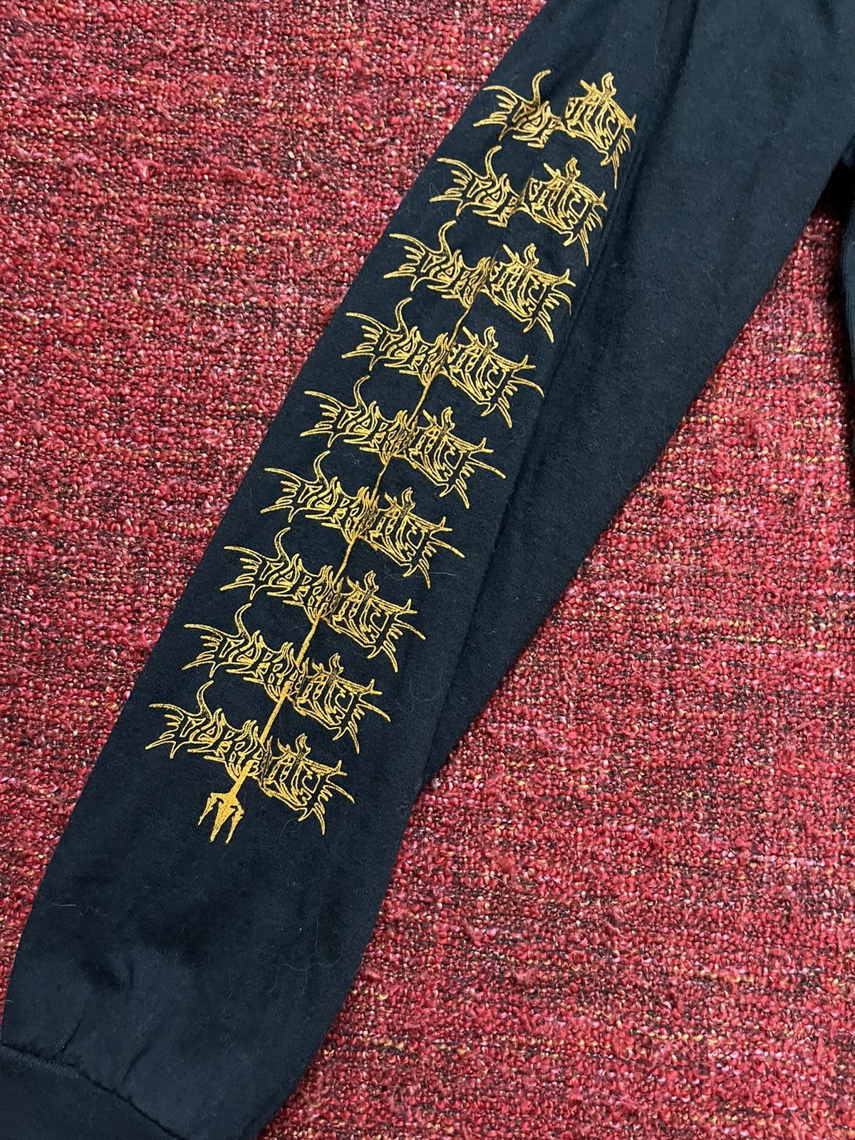 Band Tees × Vintage Depravity graphic vintage longsleeve Size US M / EU 48-50 / 2 - 3 Thumbnail