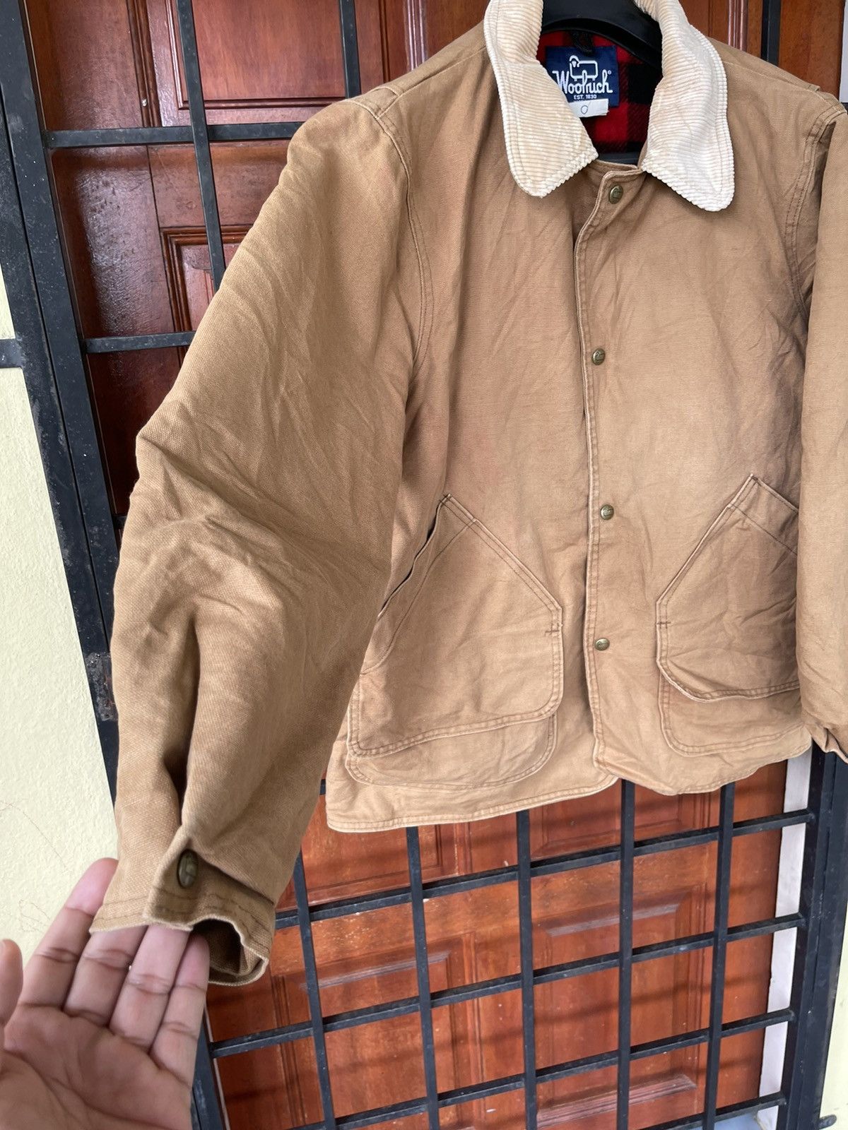 Vintage Rare patern WOOLRICH JACKET FOR WINTER Size US L / EU 52-54 / 3 - 7 Thumbnail