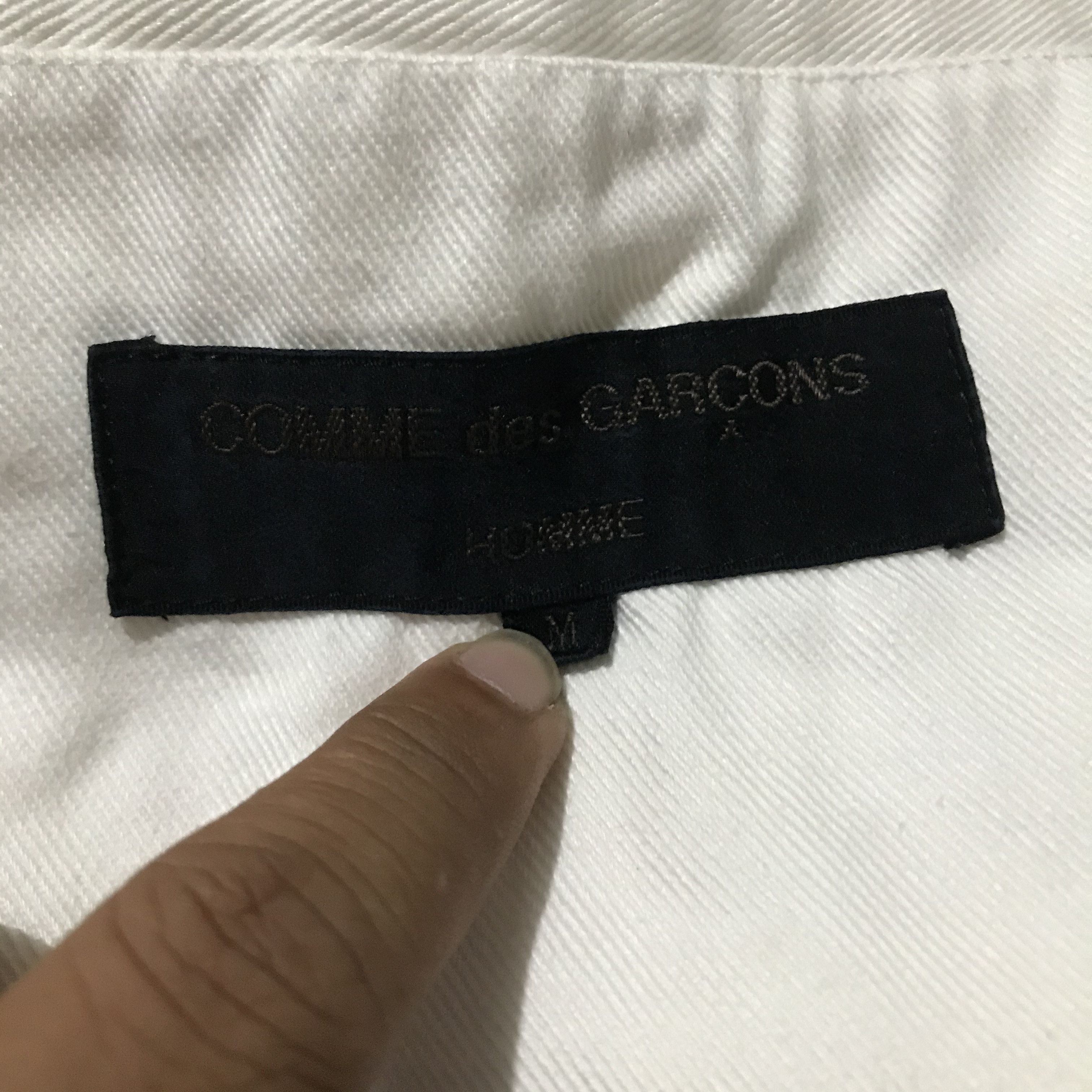 Comme des Garcons Homme Comme des Garcons Homme ad1993 Denim Jacket Size US M / EU 48-50 / 2 - 3 Thumbnail
