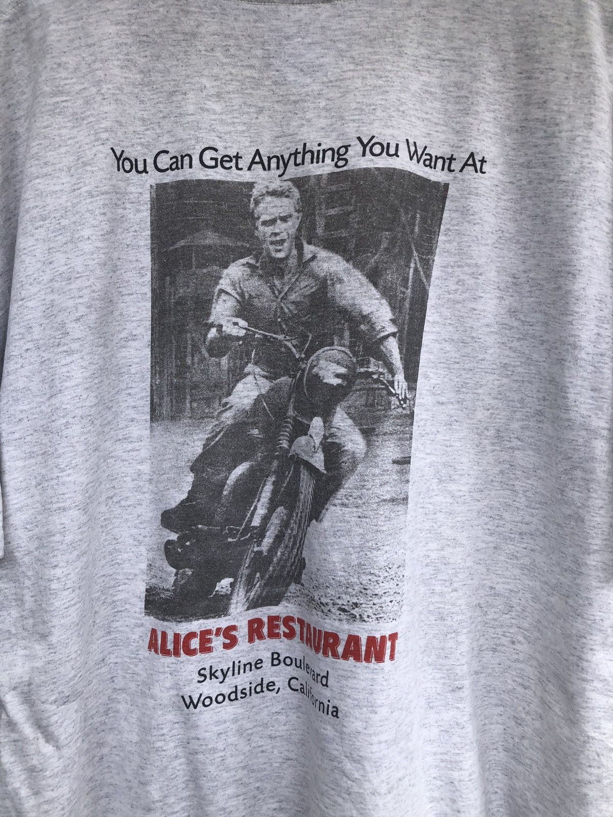 Vintage Last Drop🔥Rare🔥Vtg Alice Restaurant Like Bruce Weber Tee Size US XL / EU 56 / 4 - 4 Thumbnail