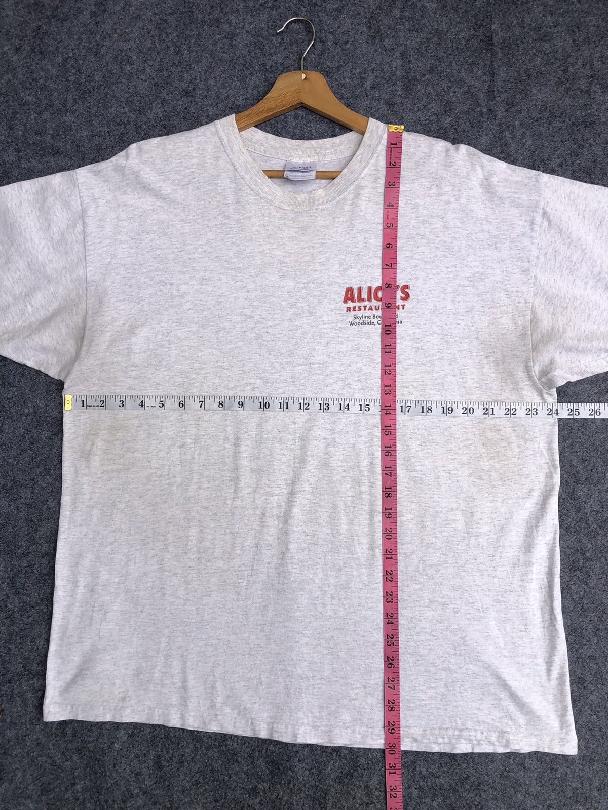 Vintage Last Drop🔥Rare🔥Vtg Alice Restaurant Like Bruce Weber Tee Size US XL / EU 56 / 4 - 10 Thumbnail