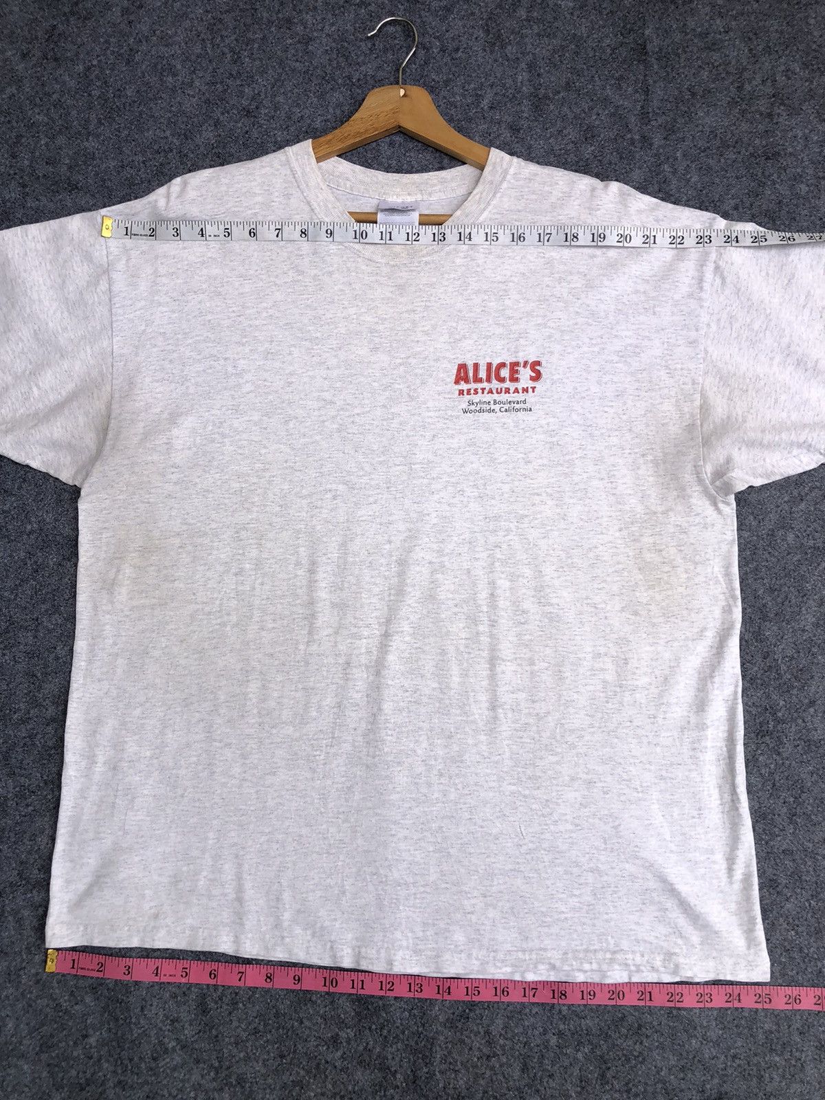 Vintage Last Drop🔥Rare🔥Vtg Alice Restaurant Like Bruce Weber Tee Size US XL / EU 56 / 4 - 11 Thumbnail