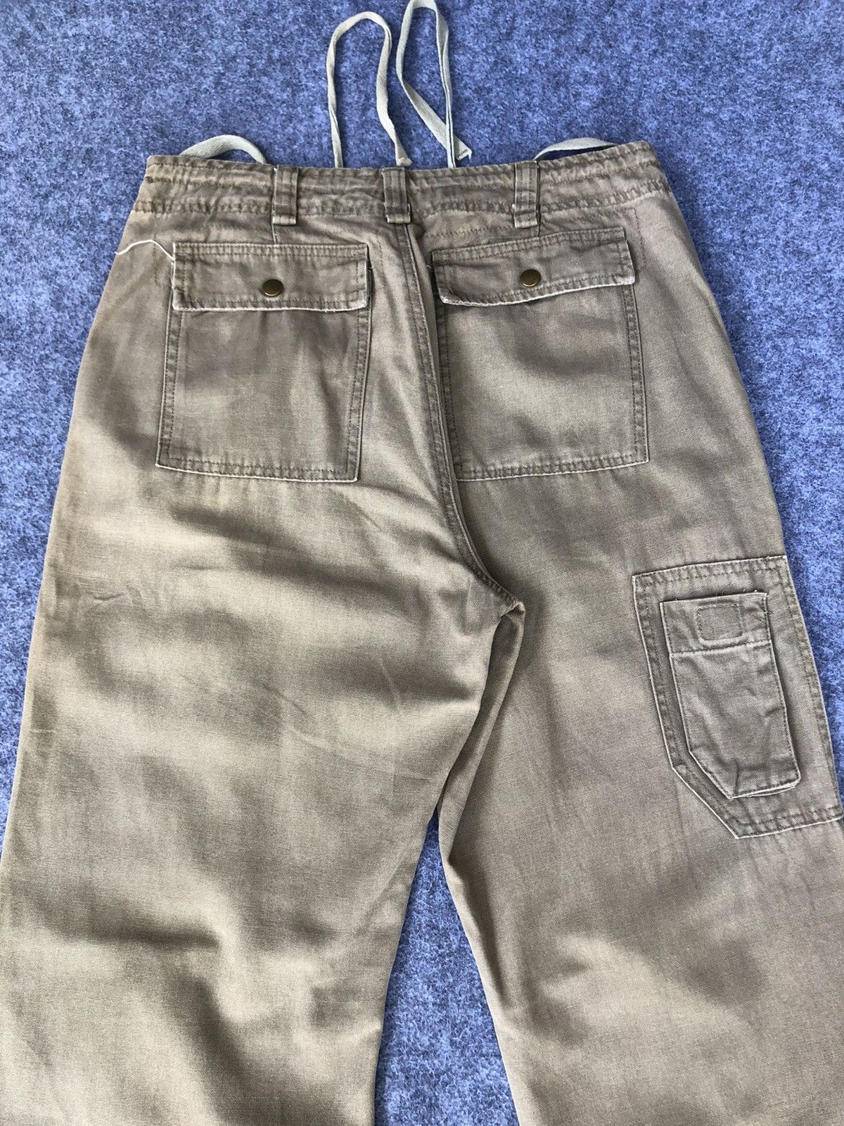 KOZABURO 🔥HUM🔥Zipper Pocket Cargo Pants Designer Size US 31 - 8 Thumbnail