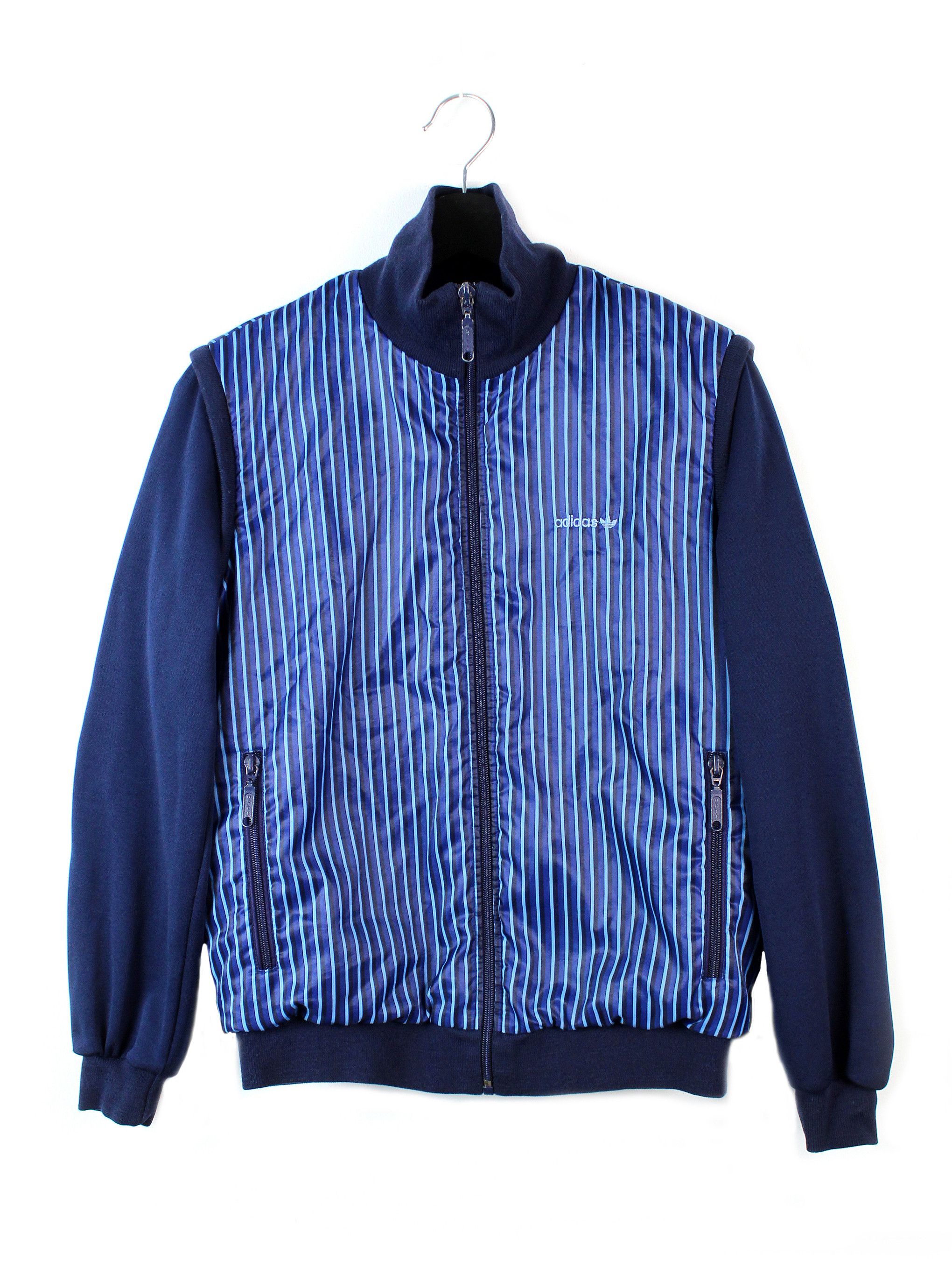 Adidas 80s vintage adidas jacket track zip OG West Germany Size M / US 6-8 / IT 42-44 - 1 Thumbnail