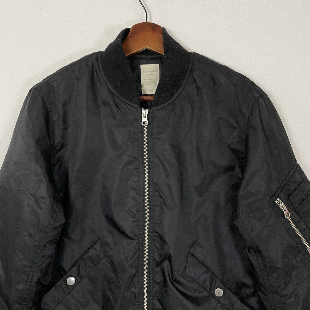 Vintage Vintage Back Number Bomber Jacket Size US M / EU 48-50 / 2 - 4 Thumbnail