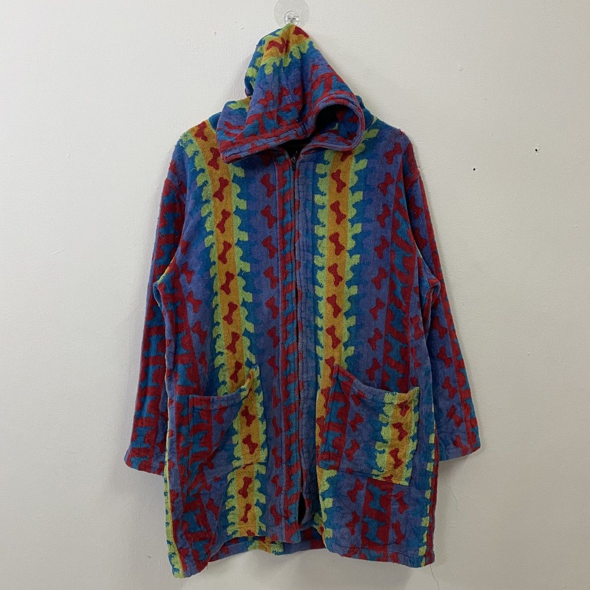 Other Vintage Italia Milano Zipper Ups Long Hoodie Jacket Size US XL / EU 56 / 4 - 1 Thumbnail