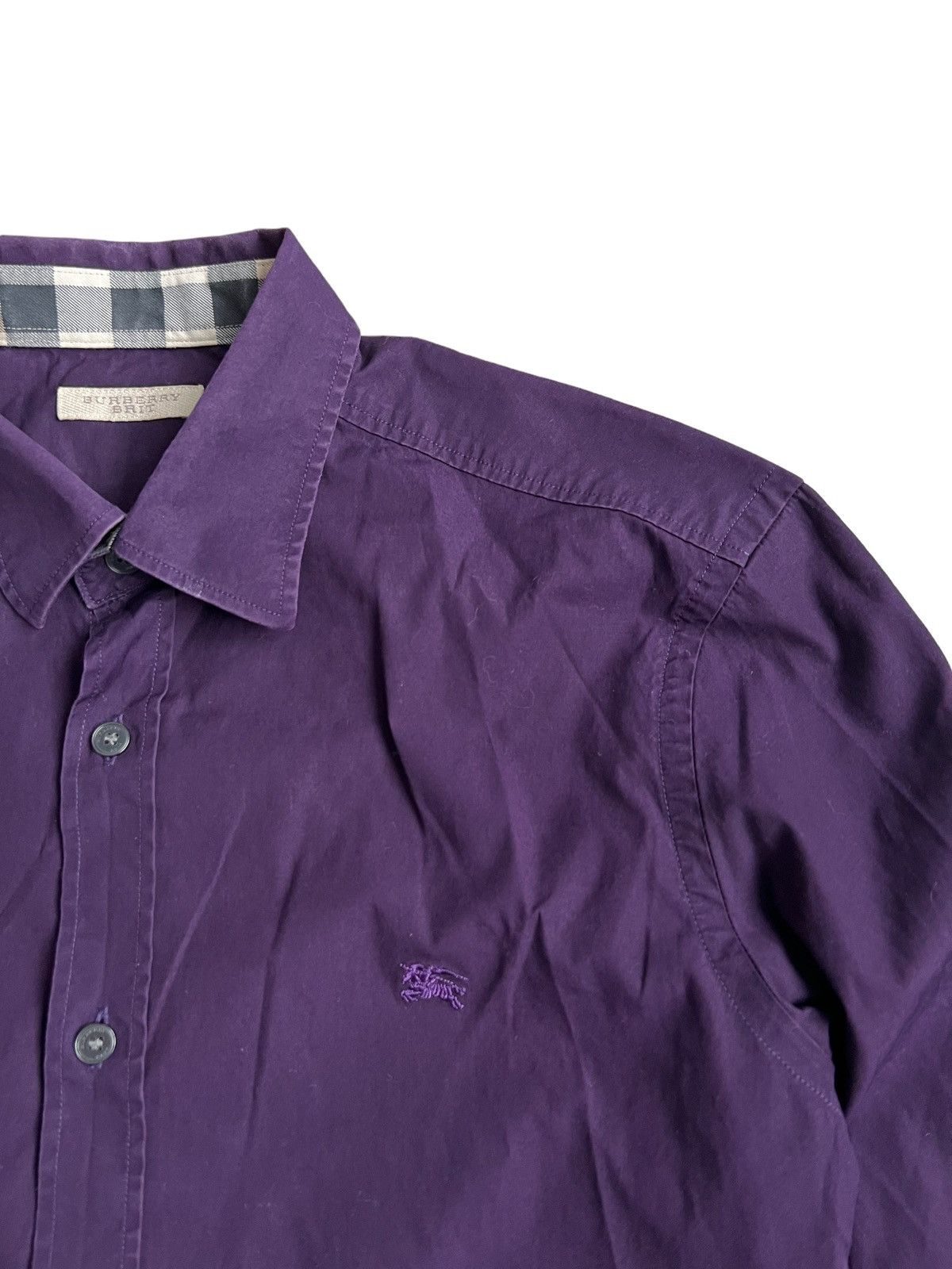 Burberry 🔥Burberry Brit Nova Check Shirt/Burberry Check Sleeves Shirt Size US M / EU 48-50 / 2 - 5 Thumbnail
