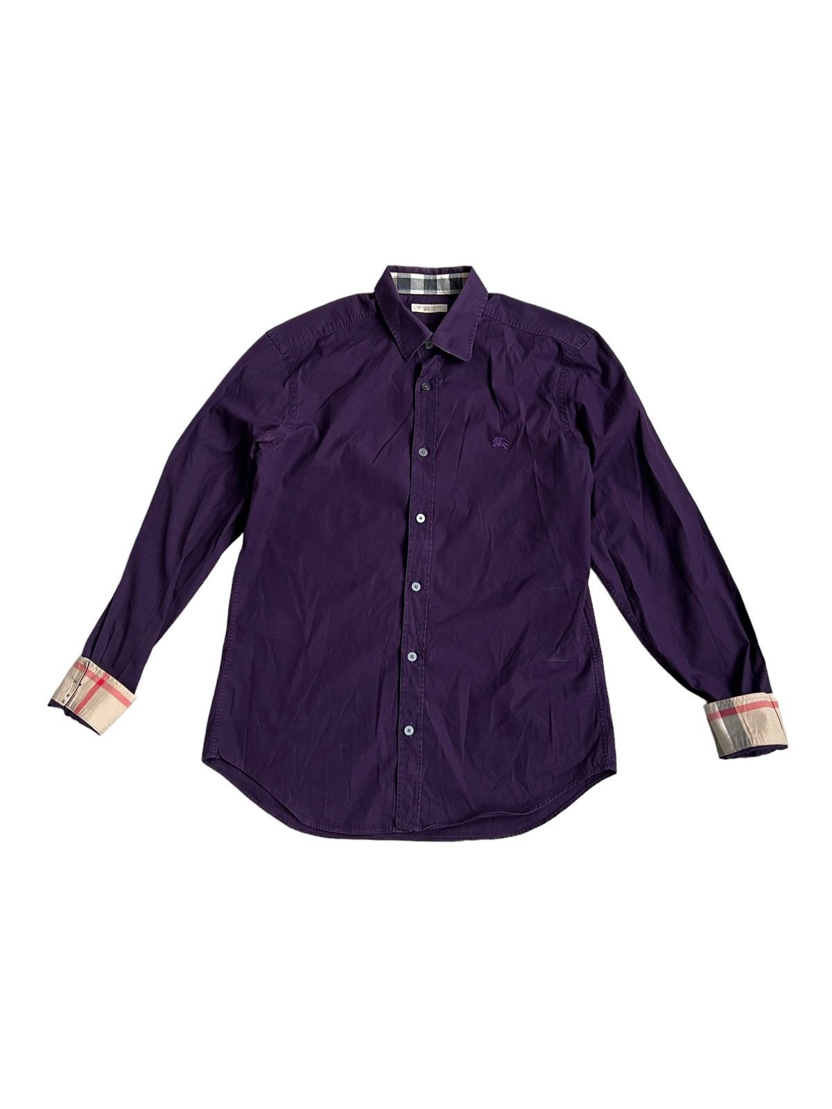 Burberry 🔥Burberry Brit Nova Check Shirt/Burberry Check Sleeves Shirt Size US M / EU 48-50 / 2 - 2 Thumbnail