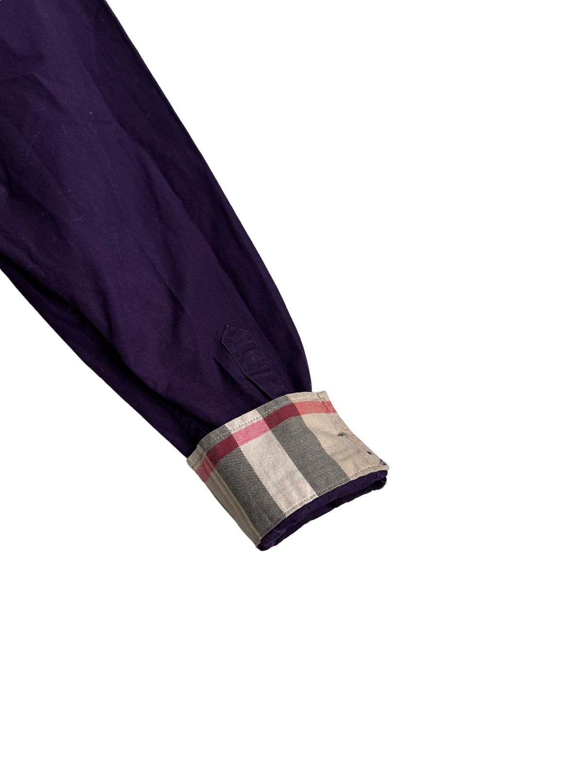 Burberry 🔥Burberry Brit Nova Check Shirt/Burberry Check Sleeves Shirt Size US M / EU 48-50 / 2 - 21 Thumbnail