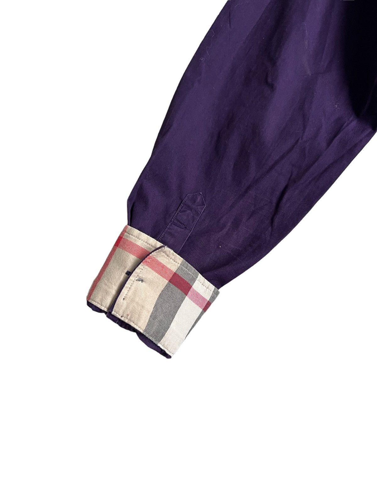 Burberry 🔥Burberry Brit Nova Check Shirt/Burberry Check Sleeves Shirt Size US M / EU 48-50 / 2 - 20 Thumbnail