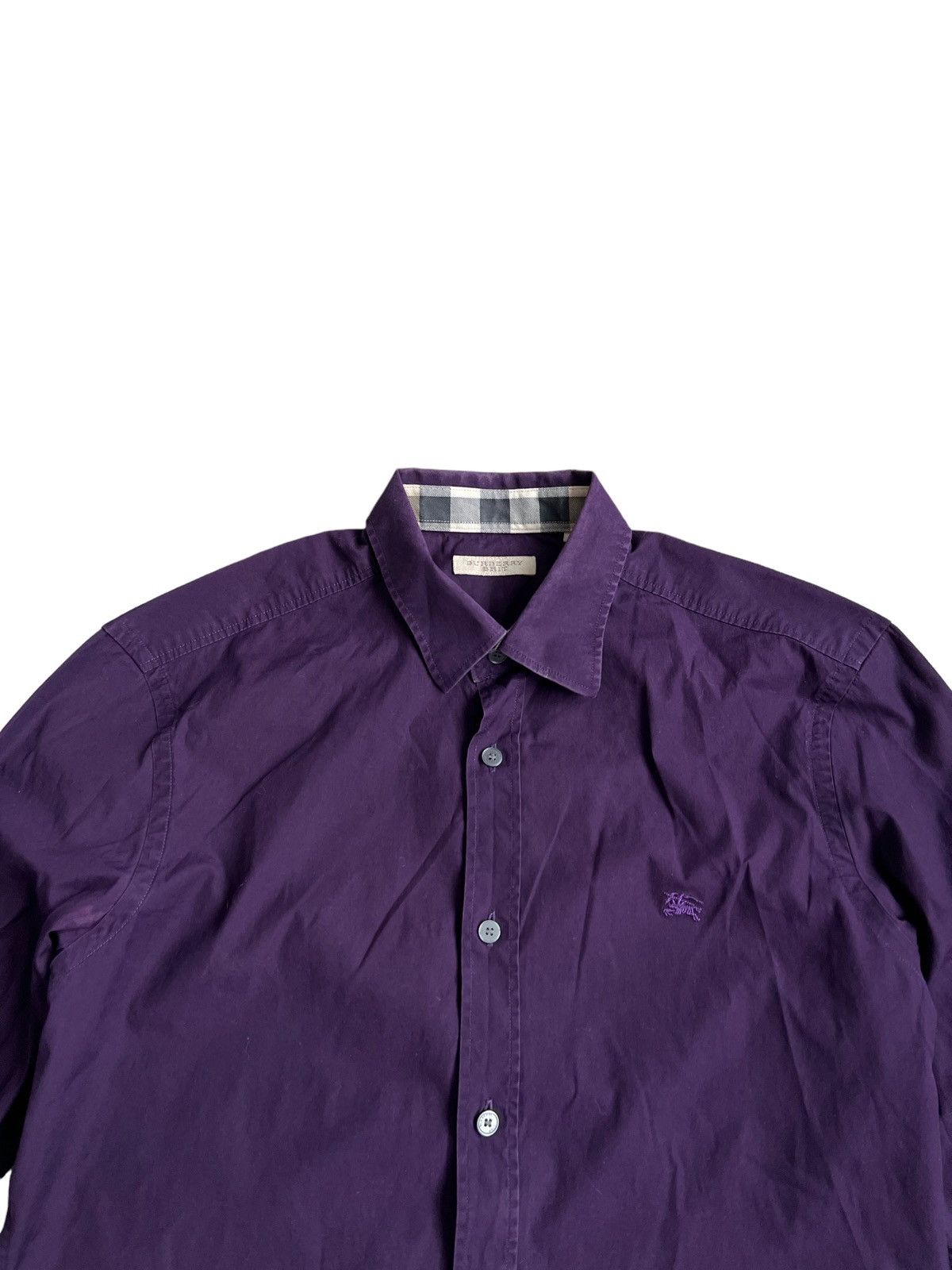 Burberry 🔥Burberry Brit Nova Check Shirt/Burberry Check Sleeves Shirt Size US M / EU 48-50 / 2 - 4 Thumbnail