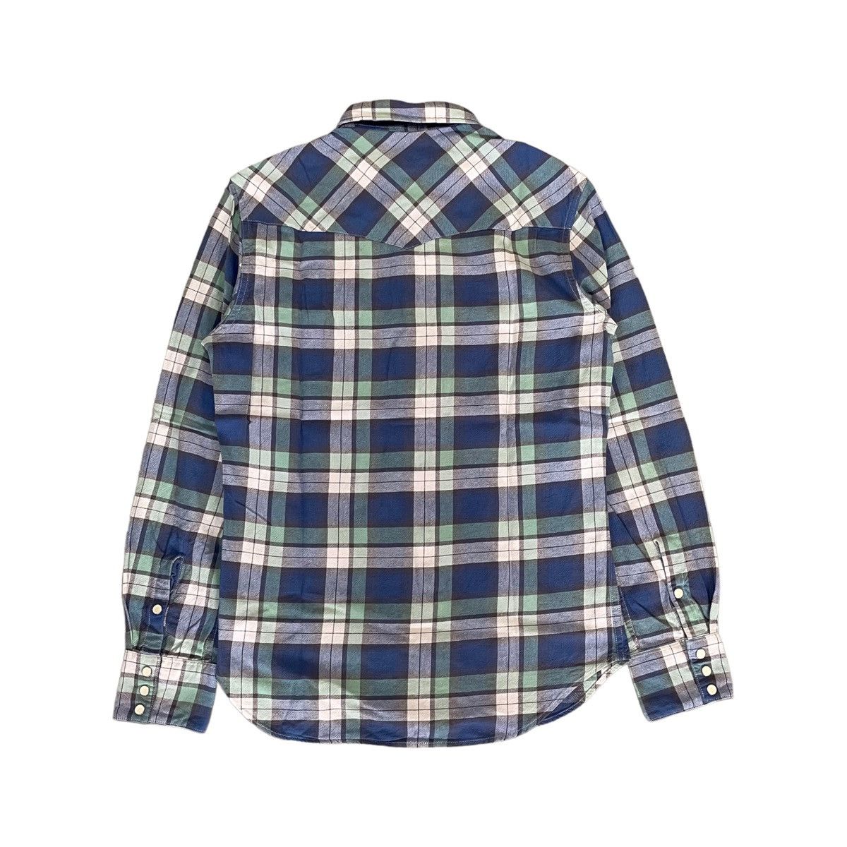 Polo Ralph Lauren Vintage RRL Ralph Lauren Flannel Western Button Shirt Size US S / EU 44-46 / 1 - 3 Thumbnail
