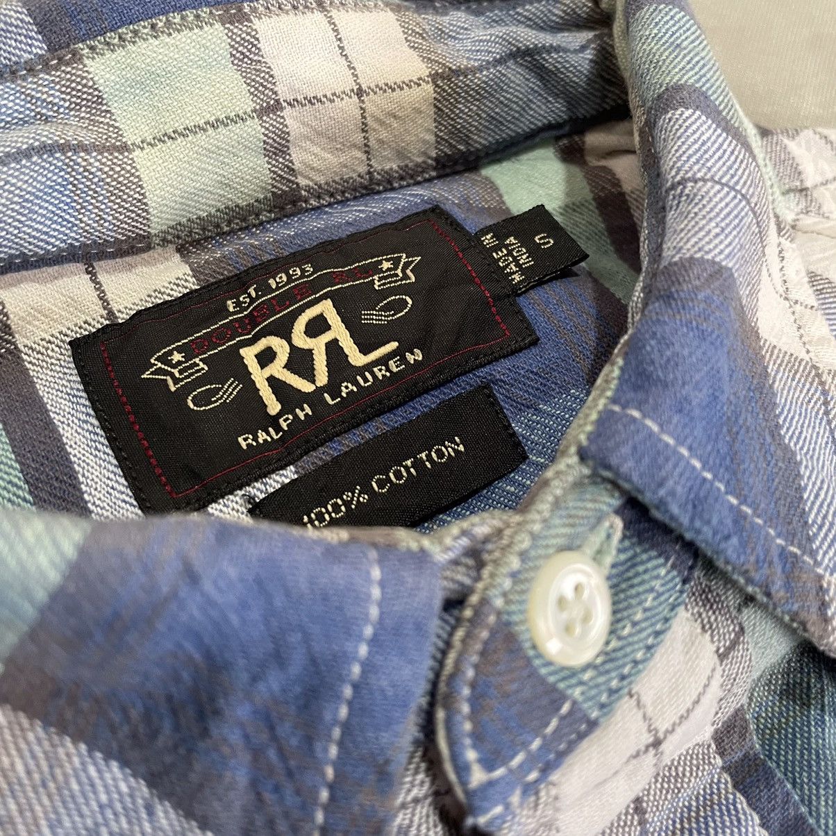 Polo Ralph Lauren Vintage RRL Ralph Lauren Flannel Western Button Shirt Size US S / EU 44-46 / 1 - 5 Thumbnail