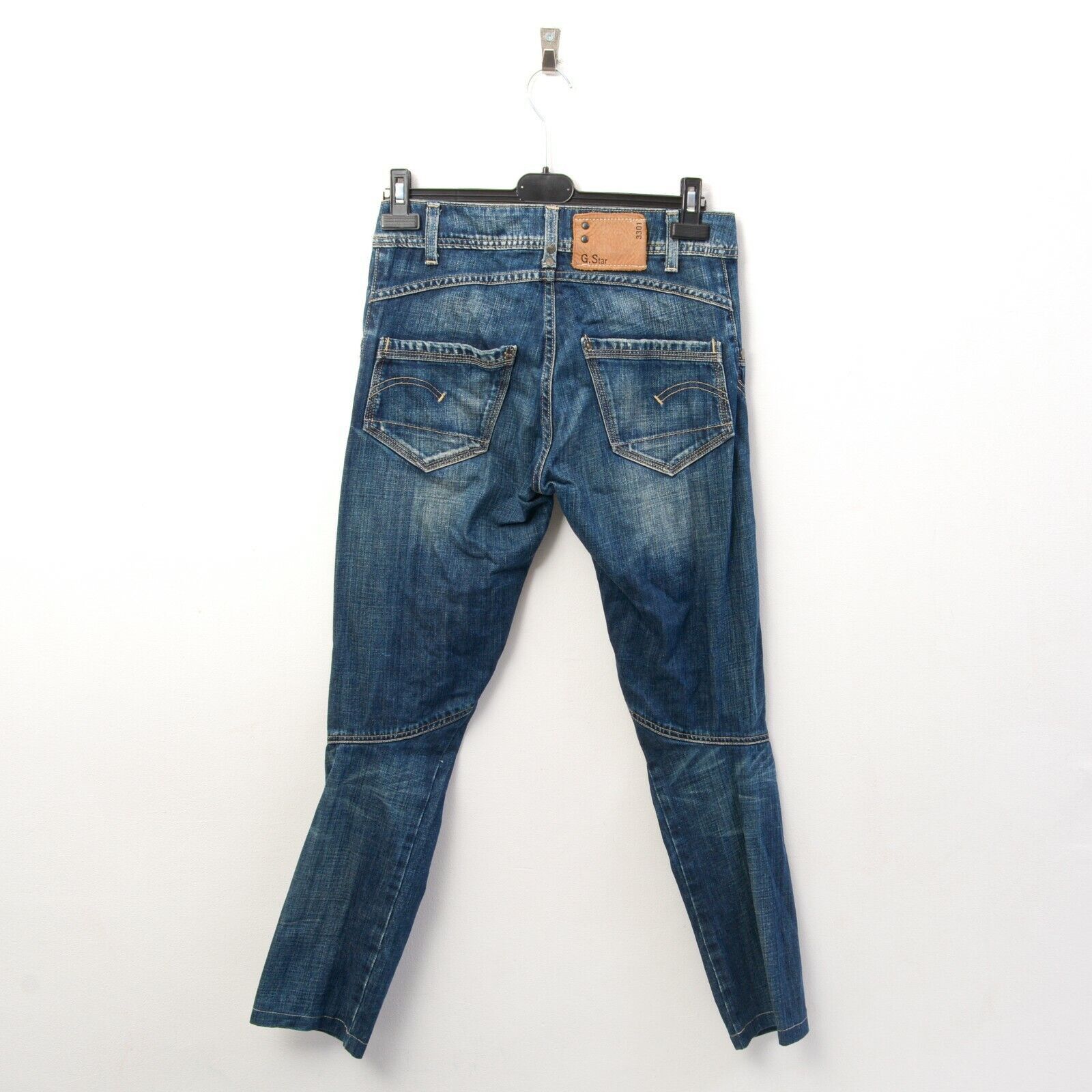 G-Star 3301 Jack Pant W25 L32 Denim Jeans Pants Blue Trousers Zip Size 25" / US 0 / IT 36 - 2 Thumbnail