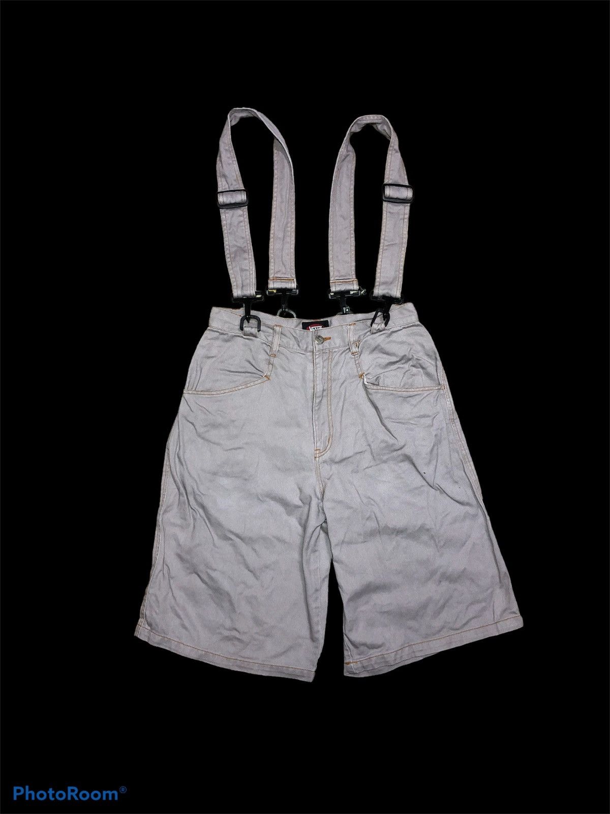 Vans × Vintage VINTAGE VANS SHORT PANTS WITH SUSPENDERS Size US 29 - 1 Thumbnail