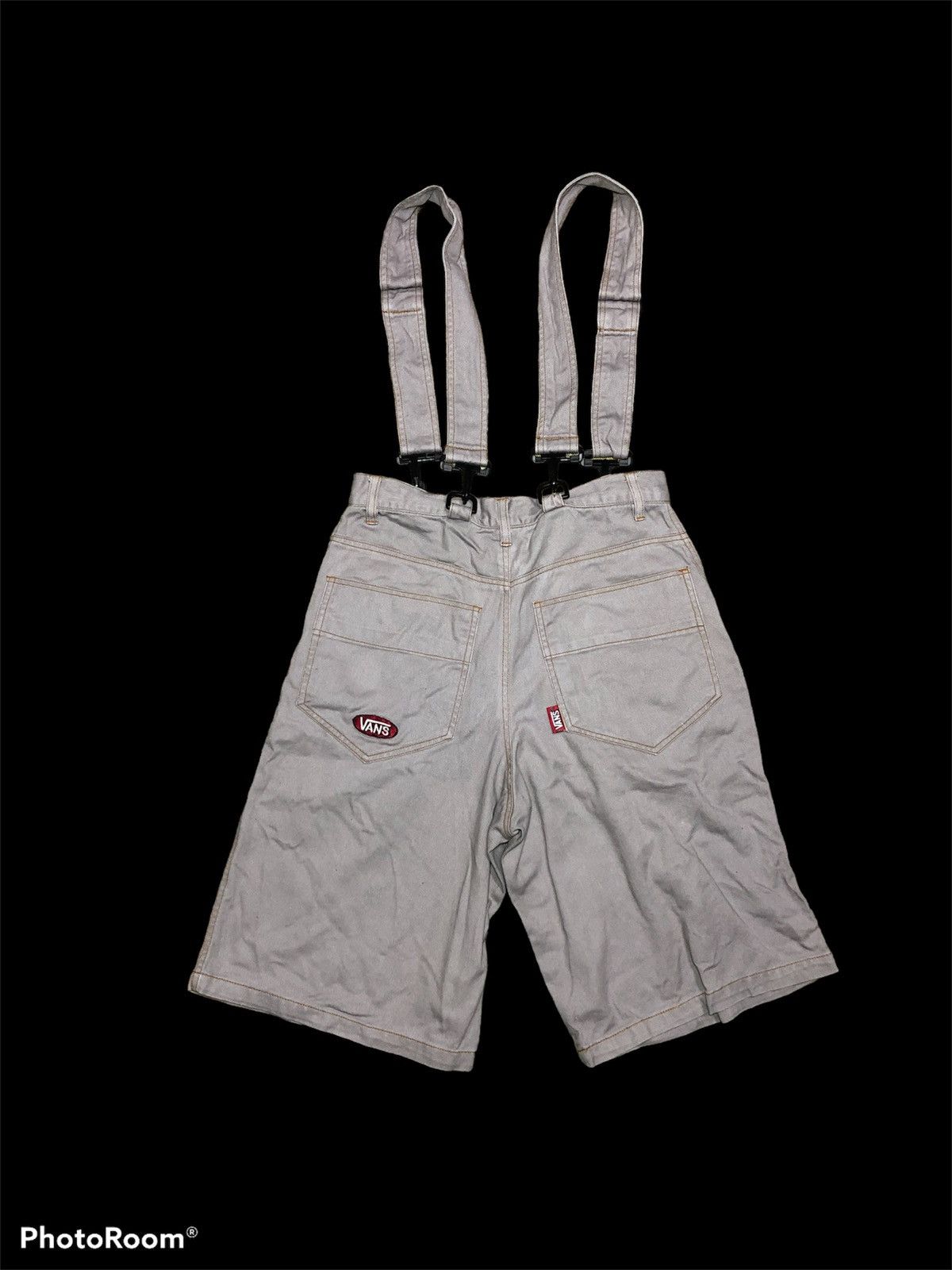 Vans × Vintage VINTAGE VANS SHORT PANTS WITH SUSPENDERS Size US 29 - 2 Thumbnail
