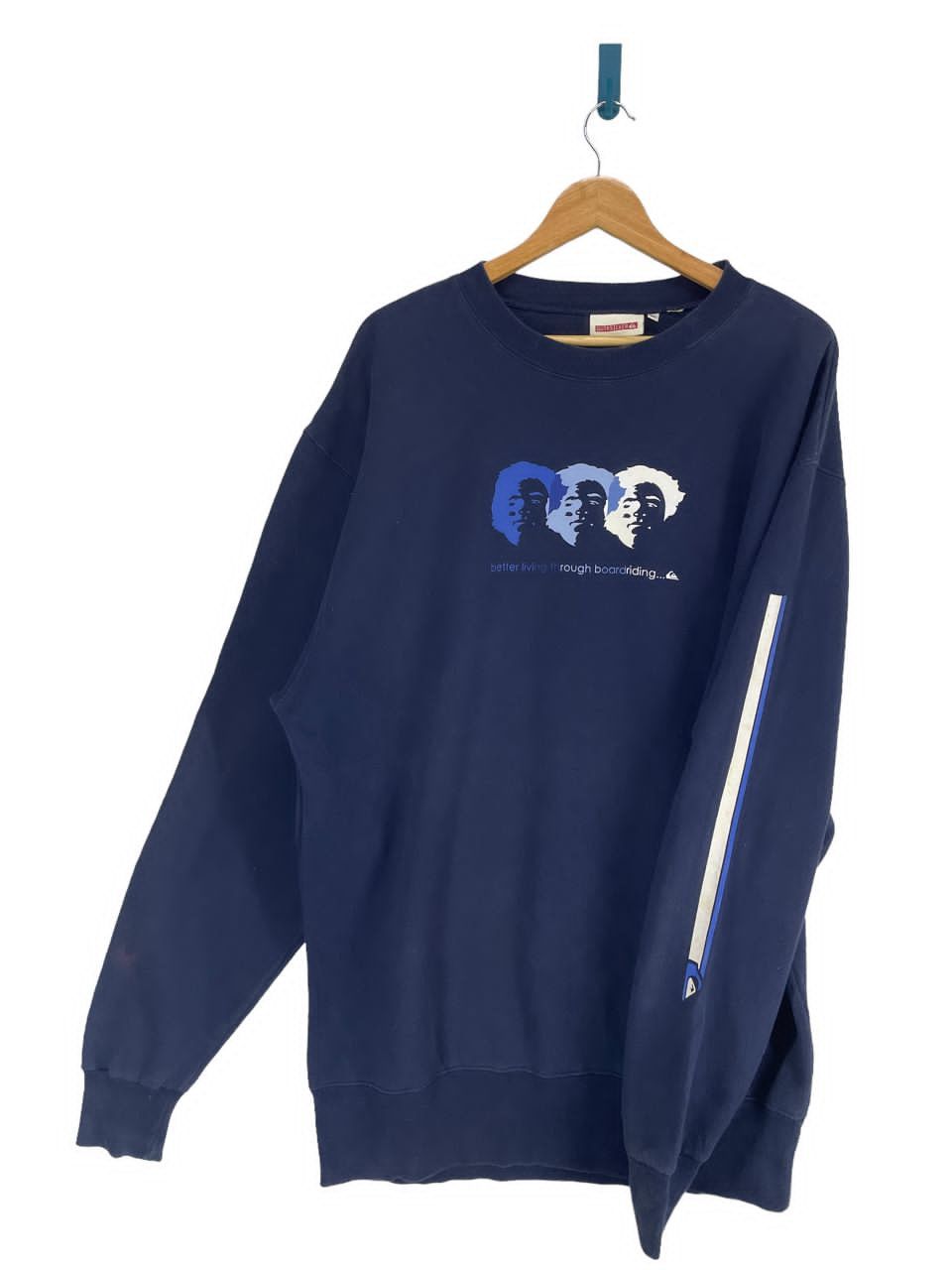 Vintage 2000 Quiksilver Surfer Style Baggy Sweatshirt
