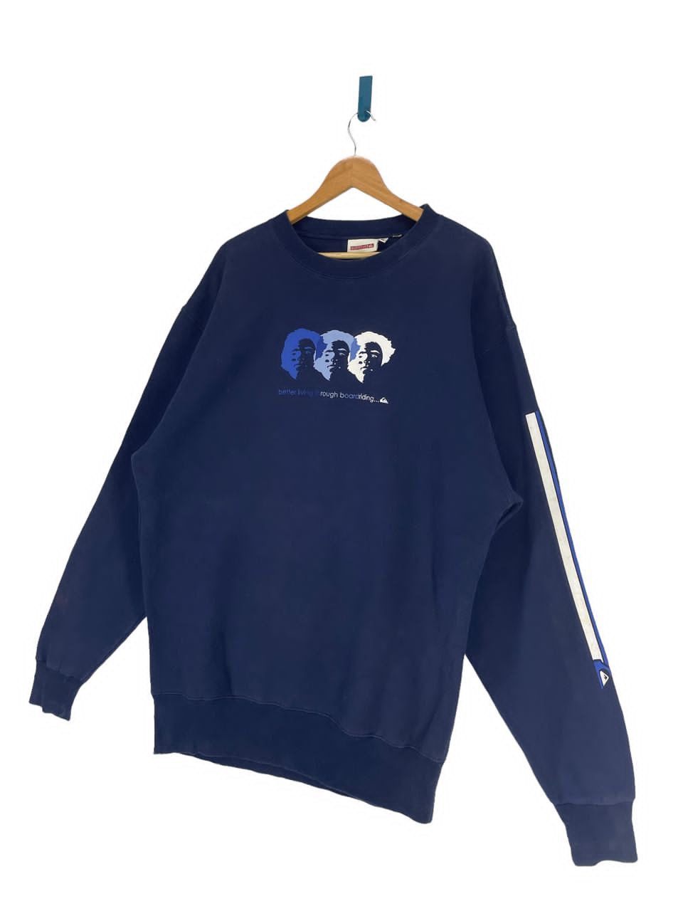 Vintage 2000 Quiksilver Surfer Style Baggy Sweatshirt