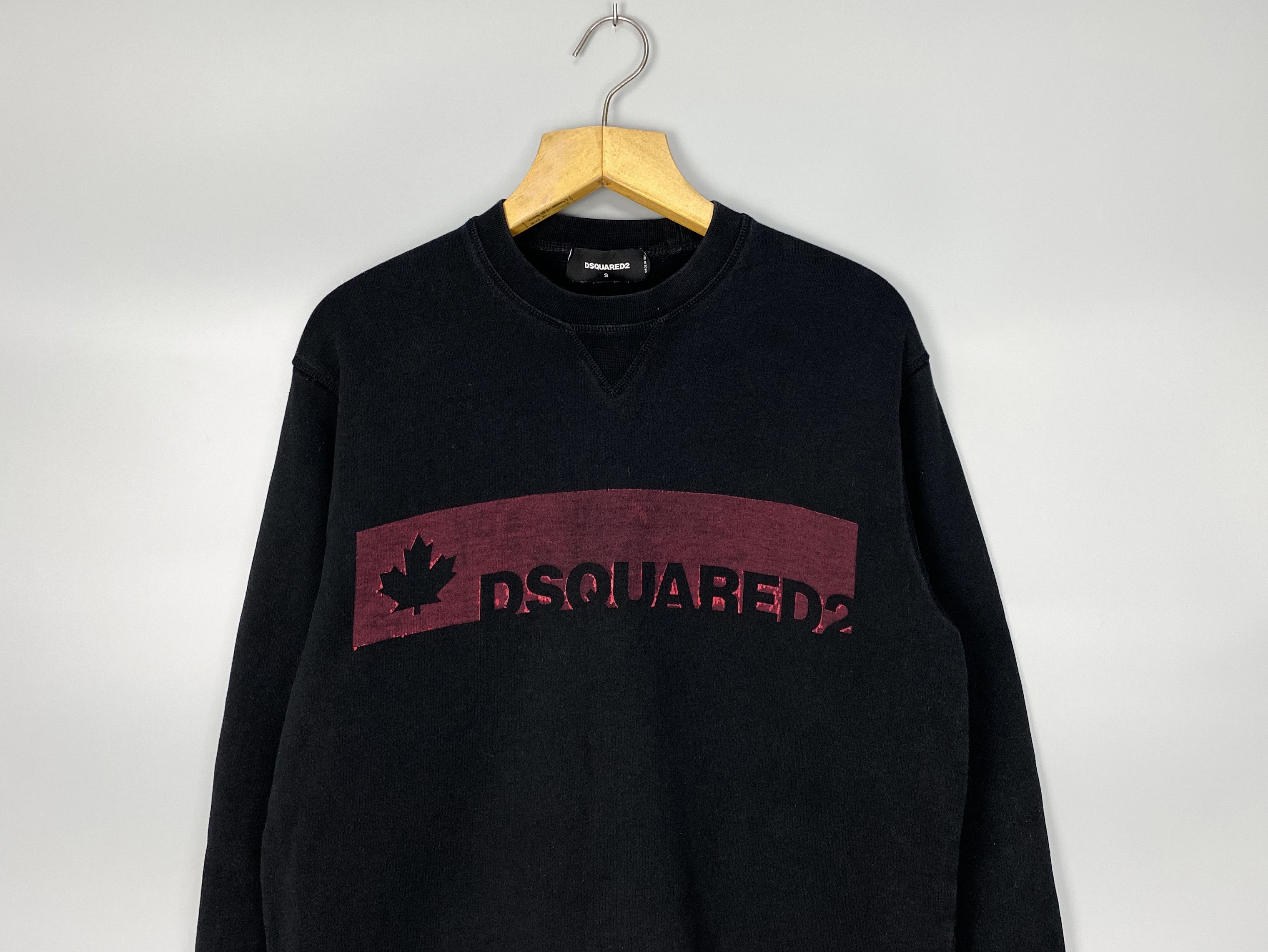 Dsquared2 Dsquared2 Sweatshirt Big Logo Made in Italy Size US S / EU 44-46 / 1 - 2 Thumbnail