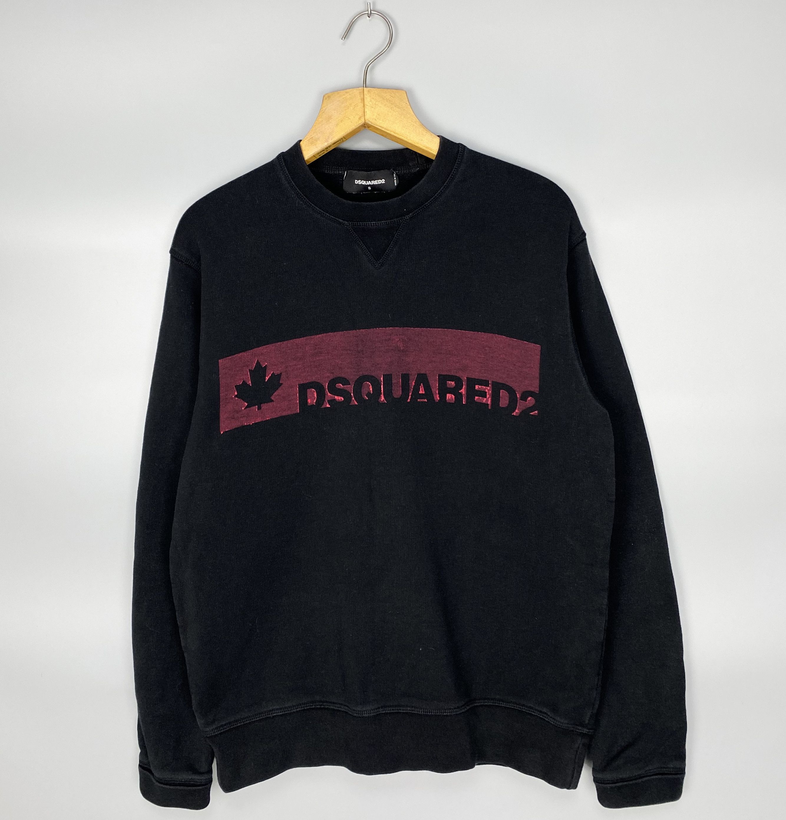 Dsquared2 Dsquared2 Sweatshirt Big Logo Made in Italy Size US S / EU 44-46 / 1 - 1 Thumbnail