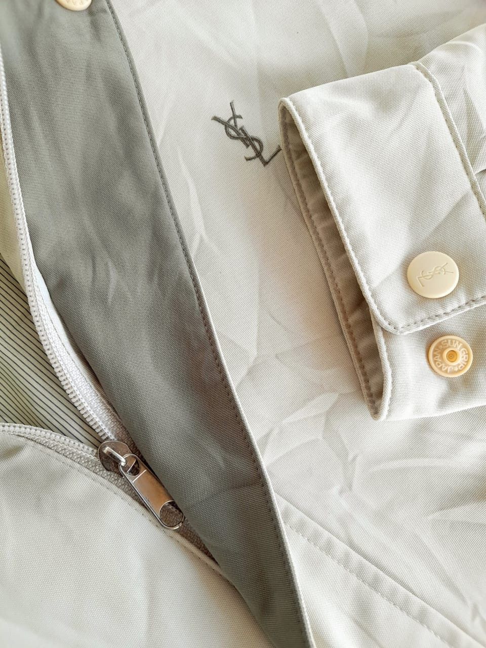 Vintage 💥Rare item 💥Vintage Yves Saint Laurent x Ysl Jacket Size US L / EU 52-54 / 3 - 9 Thumbnail