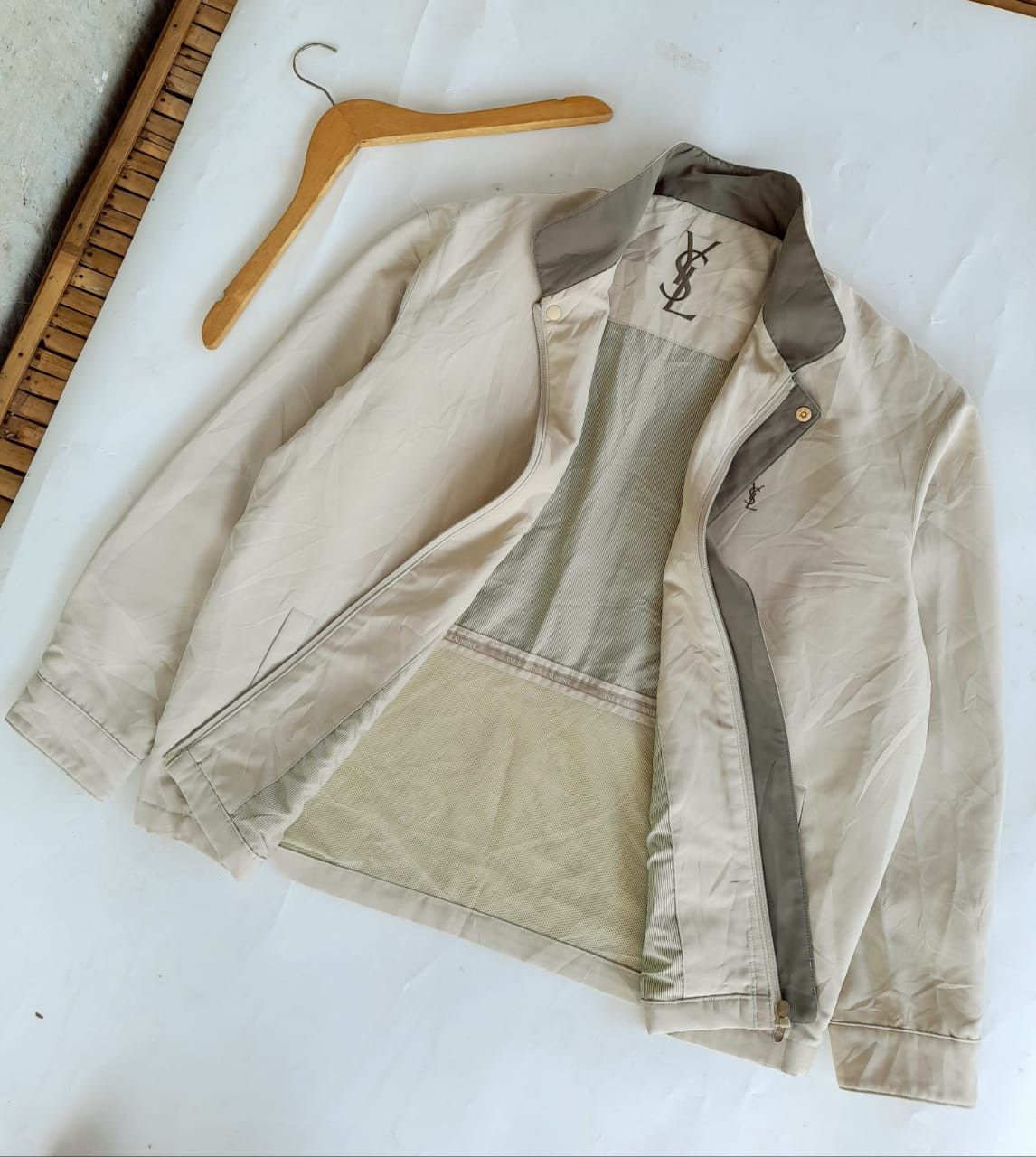 Vintage 💥Rare item 💥Vintage Yves Saint Laurent x Ysl Jacket Size US L / EU 52-54 / 3 - 4 Thumbnail
