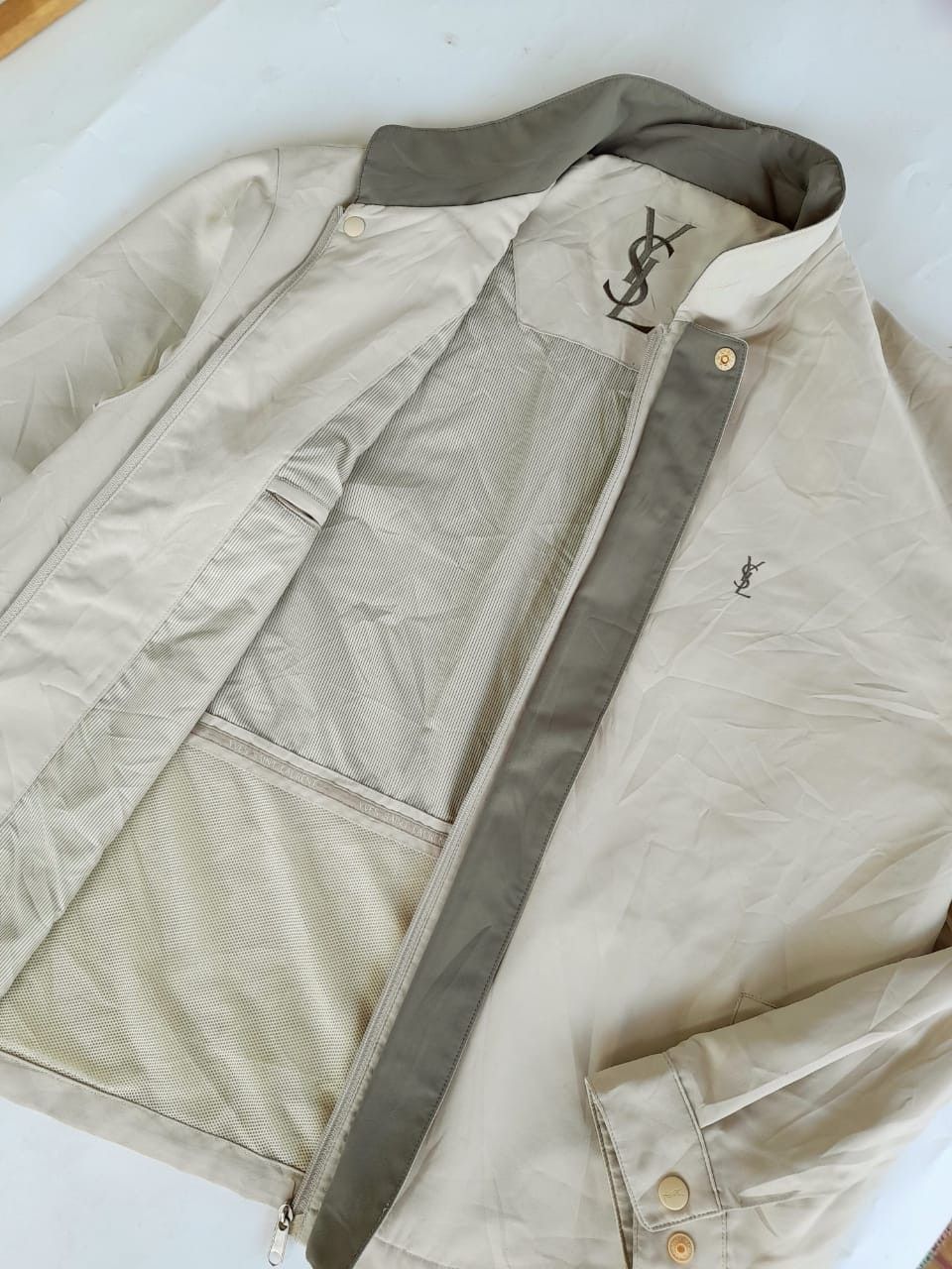 Vintage 💥Rare item 💥Vintage Yves Saint Laurent x Ysl Jacket Size US L / EU 52-54 / 3 - 7 Thumbnail