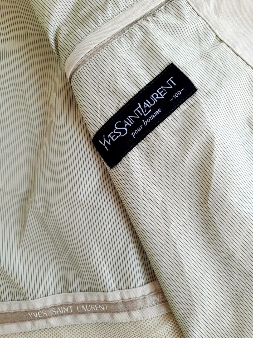 Vintage 💥Rare item 💥Vintage Yves Saint Laurent x Ysl Jacket Size US L / EU 52-54 / 3 - 13 Thumbnail