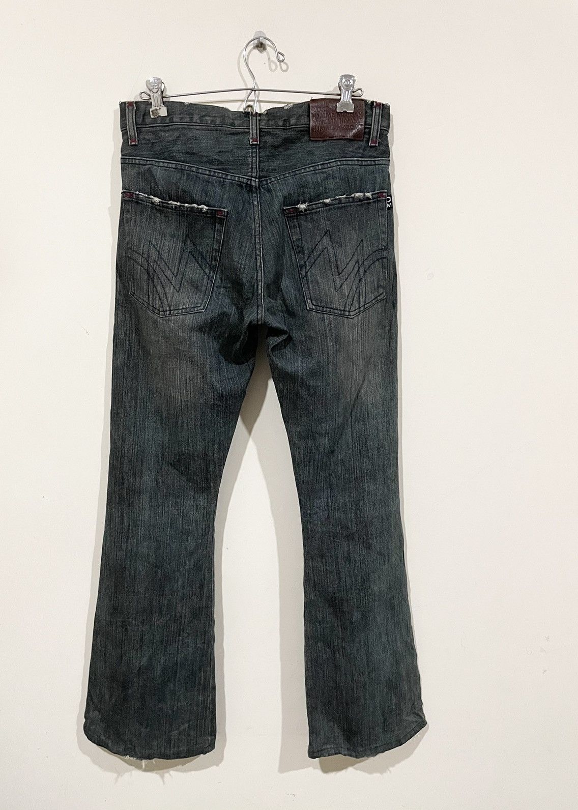 Morgan Homme Rare💥 Morgan Homme Flare Jeans Size US 31 - 2 Thumbnail
