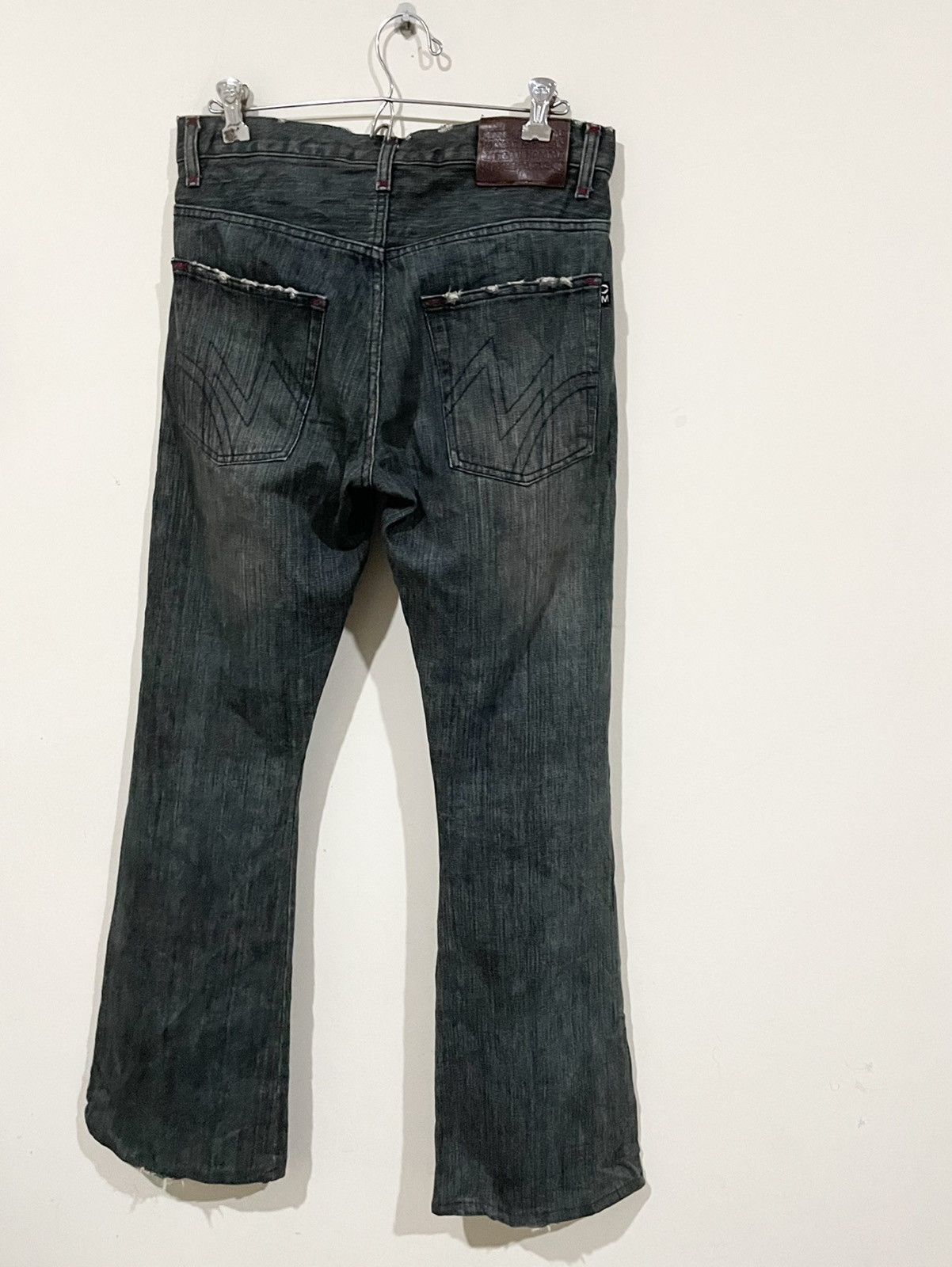 Morgan Homme Rare💥 Morgan Homme Flare Jeans Size US 31 - 3 Thumbnail