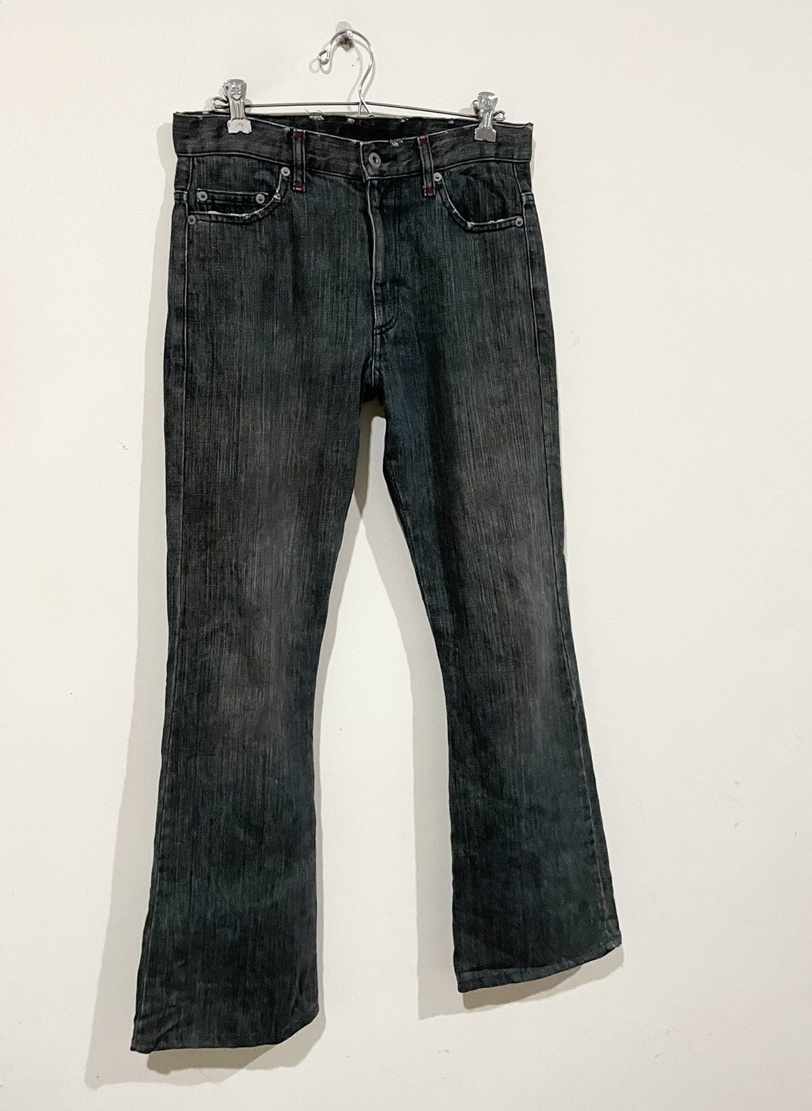Morgan Homme Rare💥 Morgan Homme Flare Jeans Size US 31 - 6 Thumbnail