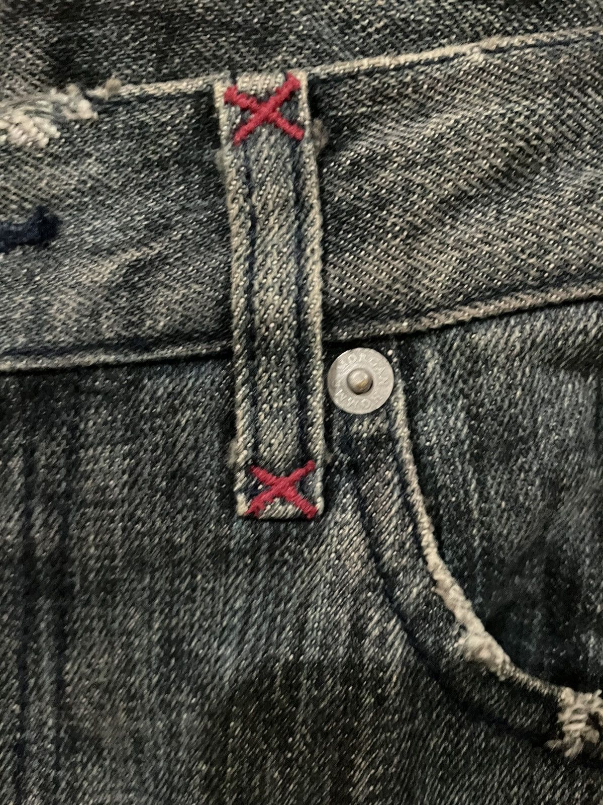 Morgan Homme Rare💥 Morgan Homme Flare Jeans Size US 31 - 12 Thumbnail