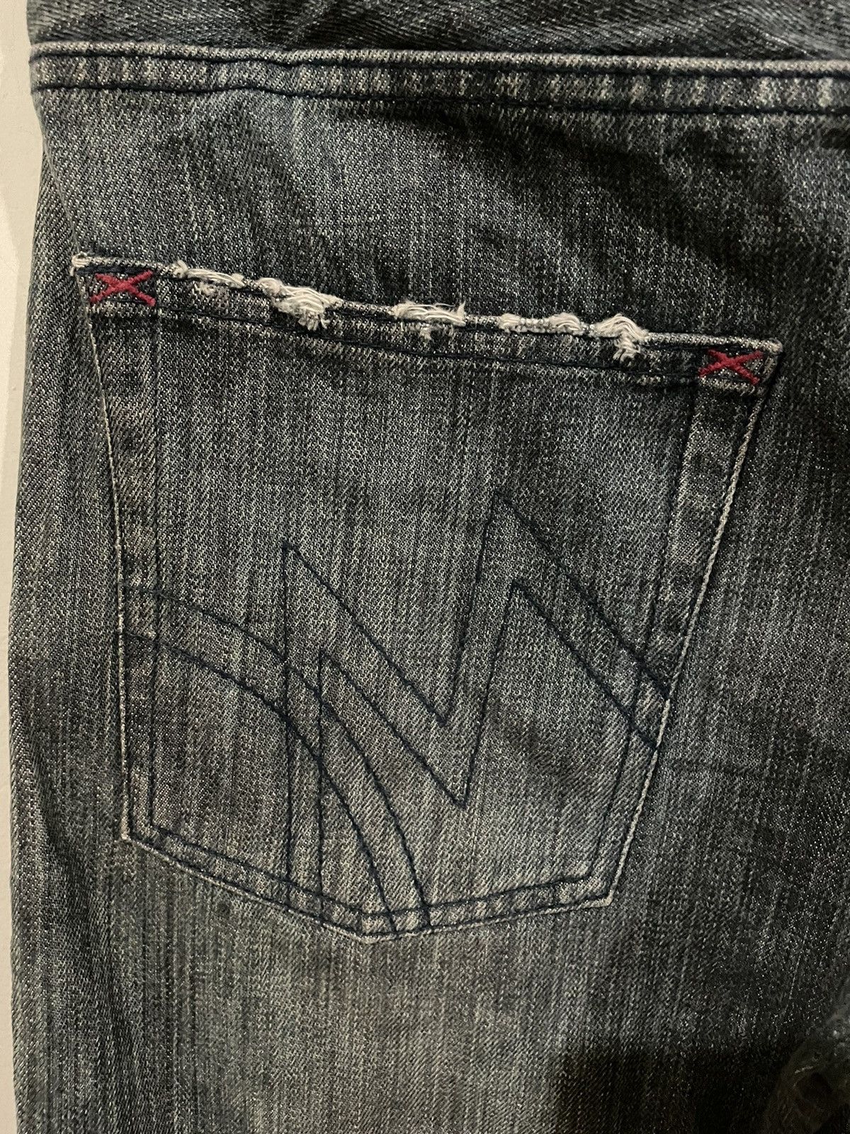 Morgan Homme Rare💥 Morgan Homme Flare Jeans Size US 31 - 14 Thumbnail