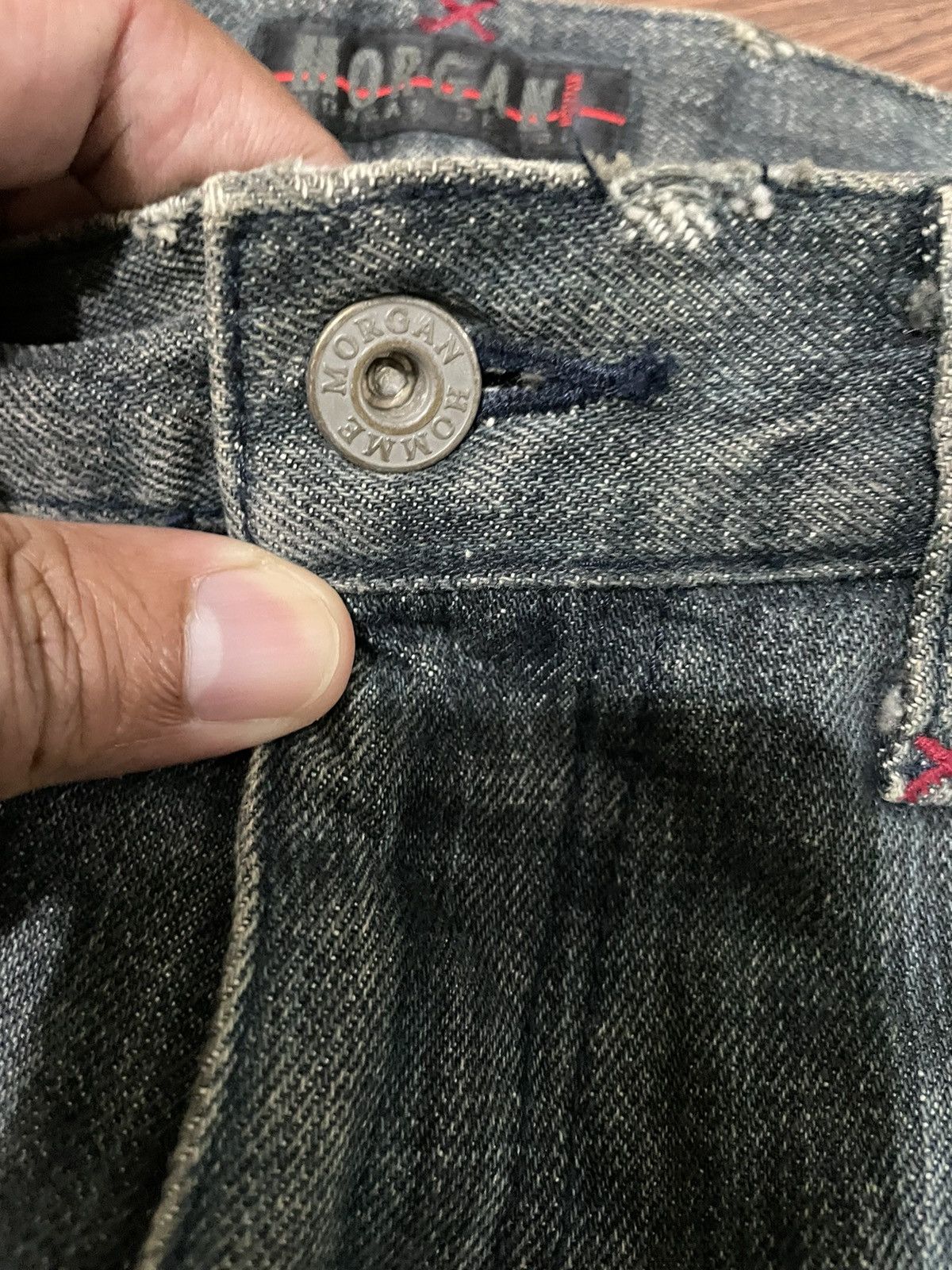 Morgan Homme Rare💥 Morgan Homme Flare Jeans Size US 31 - 17 Thumbnail