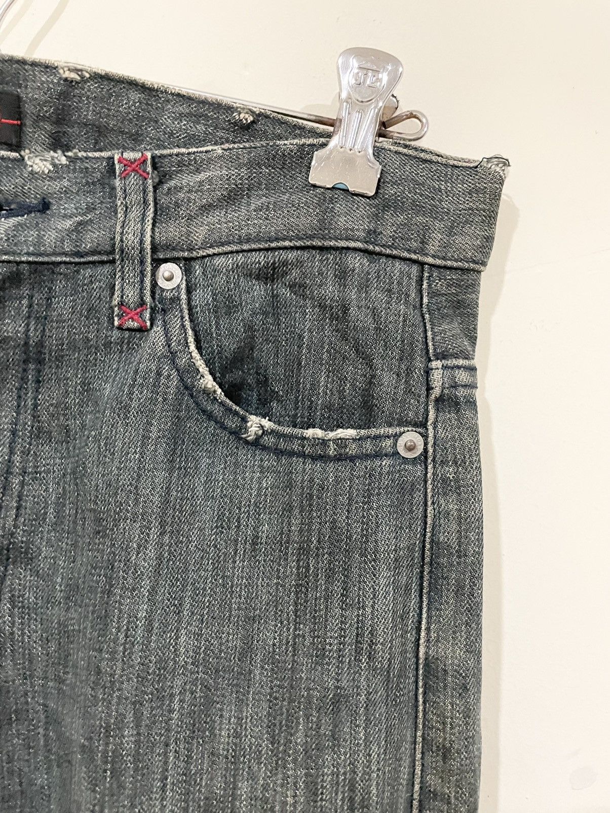 Morgan Homme Rare💥 Morgan Homme Flare Jeans Size US 31 - 11 Thumbnail